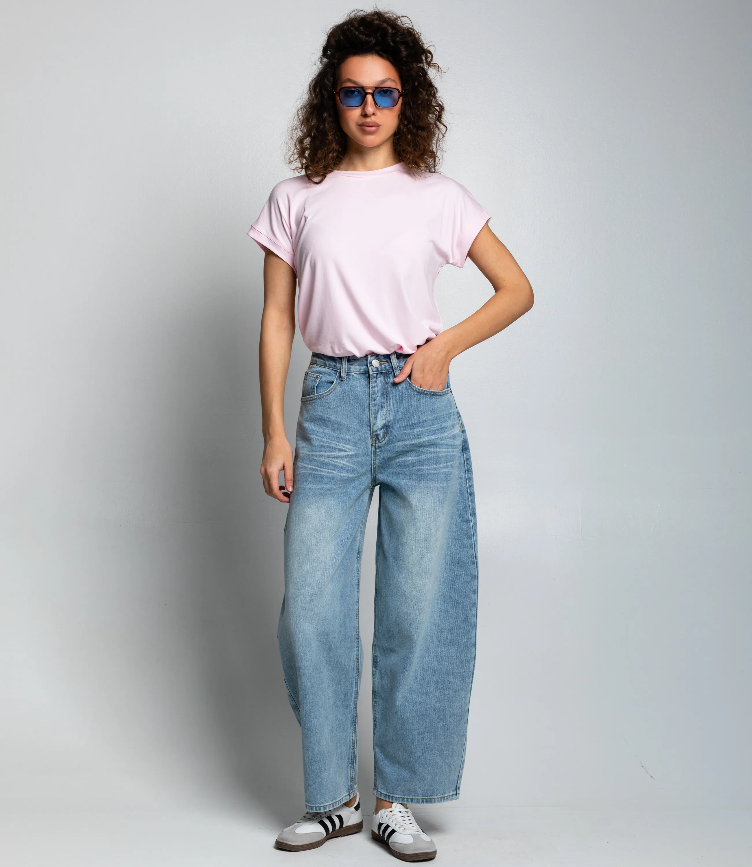 Джинсы #КТ61926, голубой - фото 1