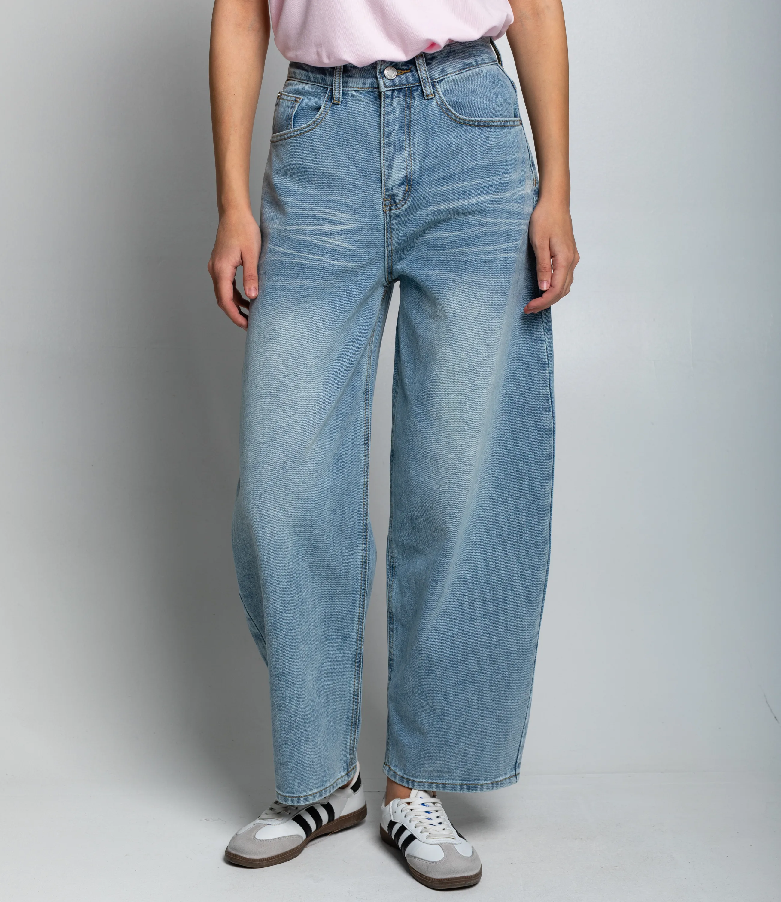 Джинсы #КТ61926, голубой - фото 2