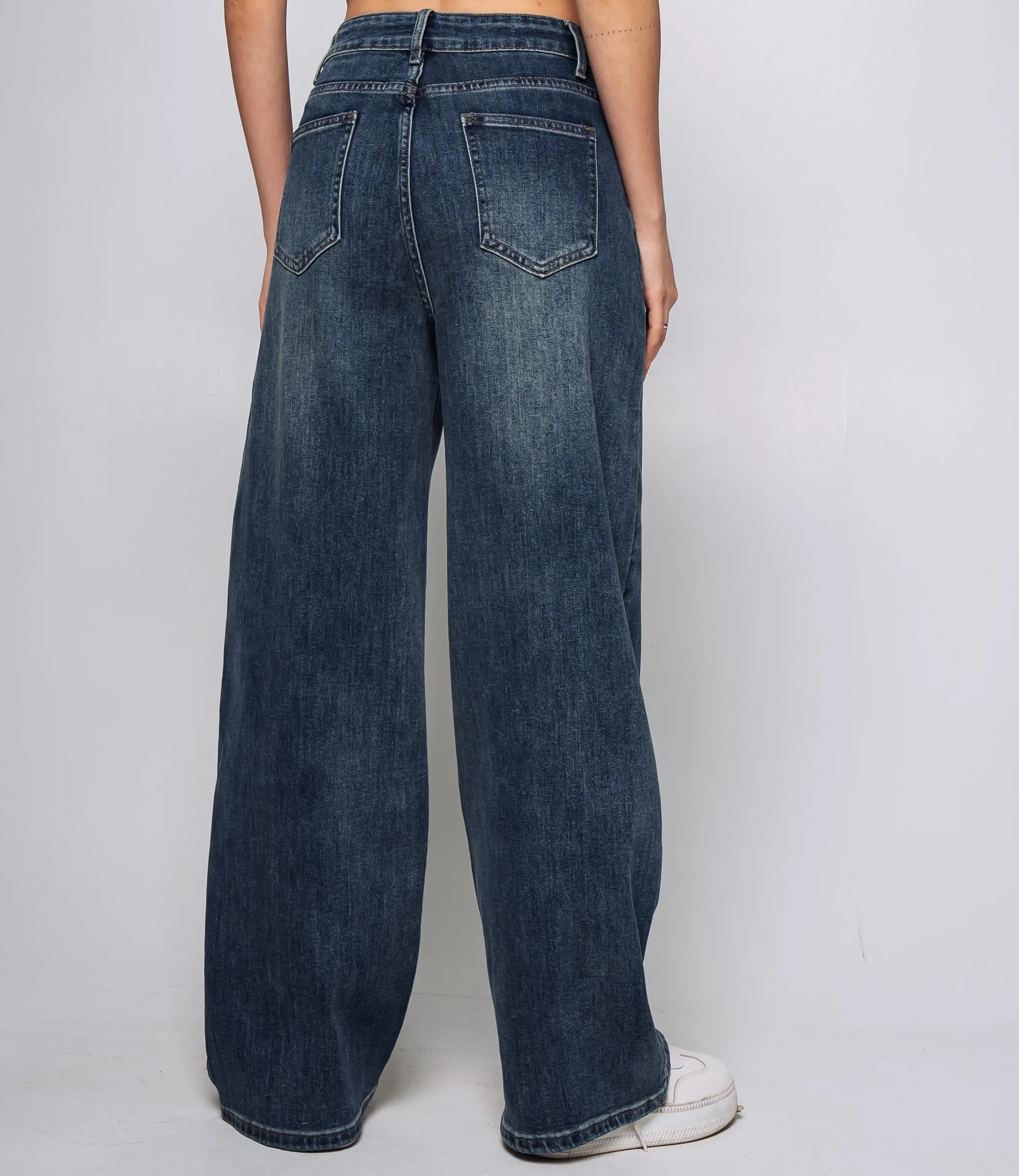 Джинсы #КТ15108, синий - фото 4