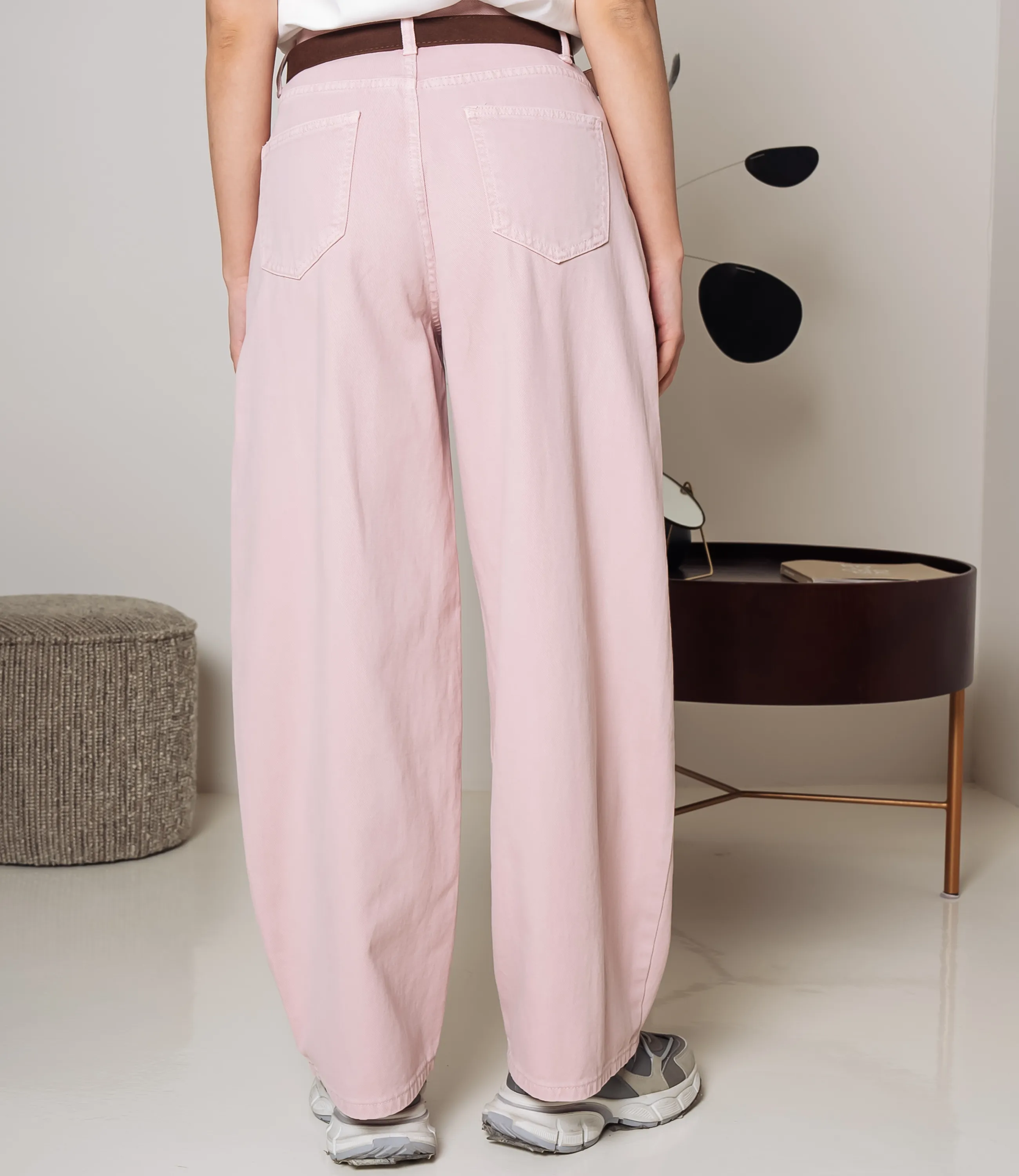 Джинсы #КТ6906 (1), светло-розовый - фото 4