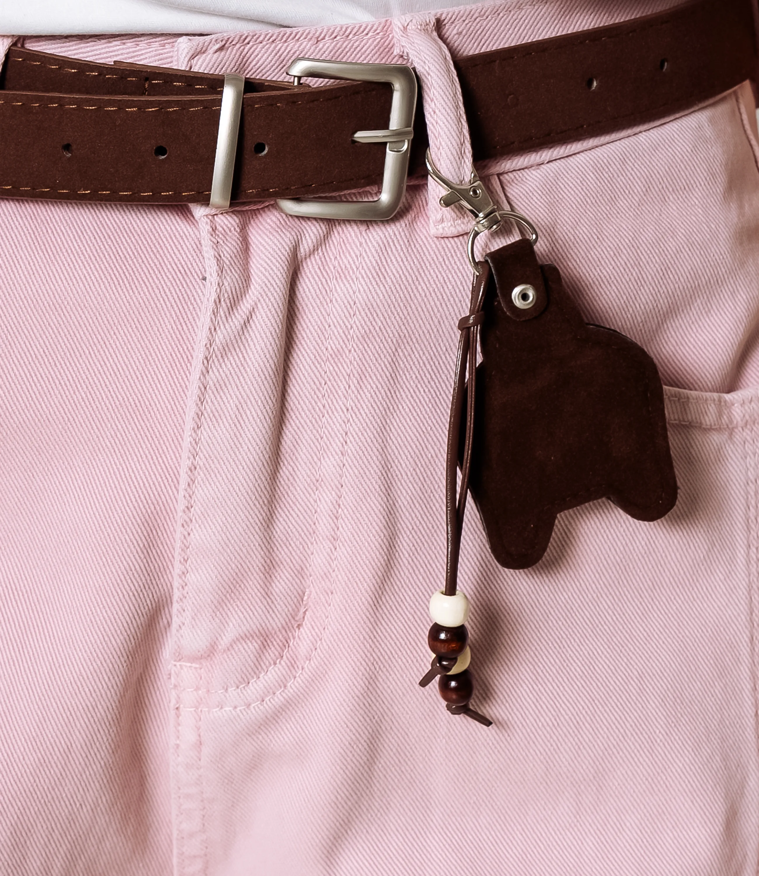 Джинсы #КТ6906 (1), светло-розовый - фото 5