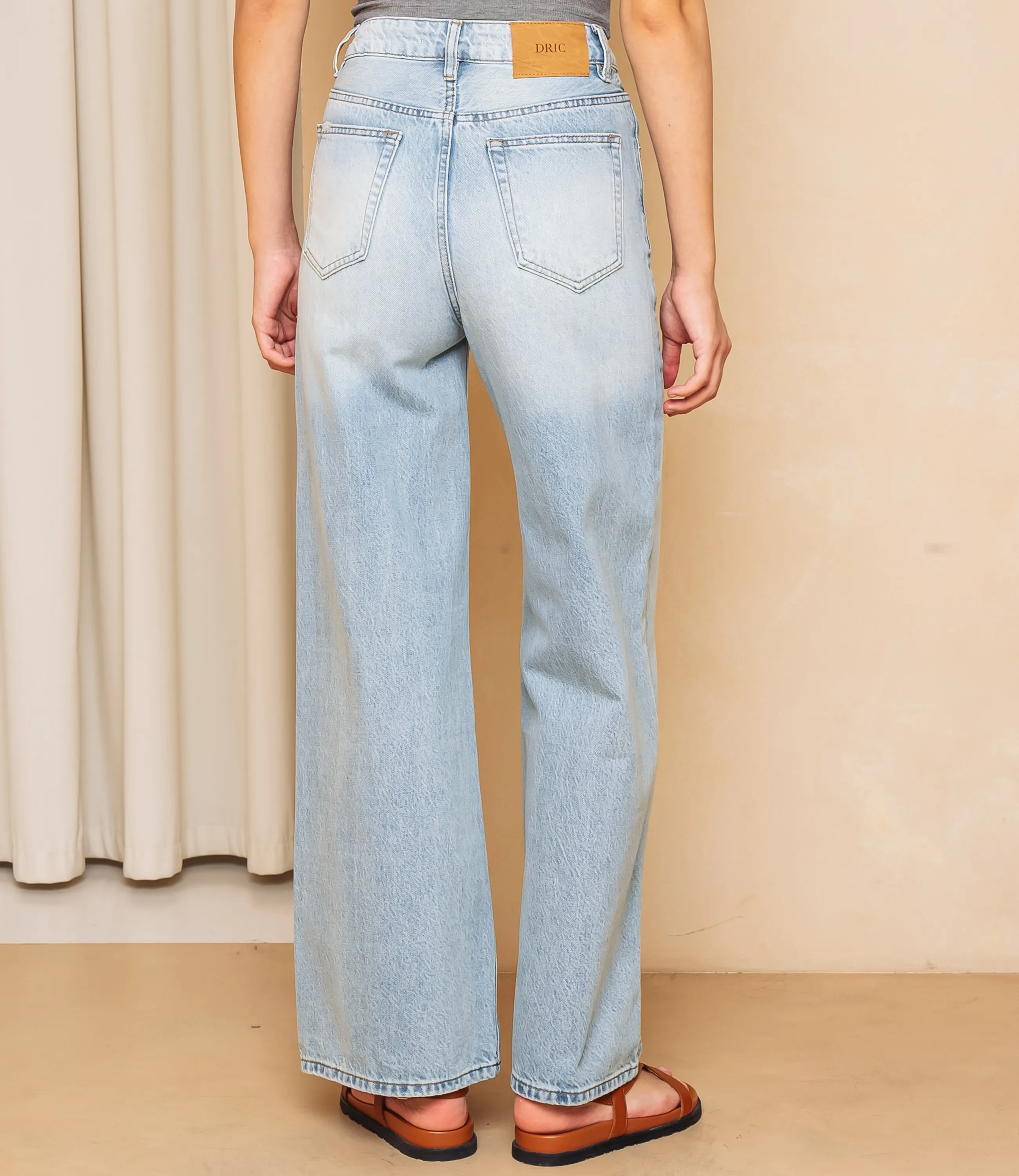 Джинсы #КТ1616 (1), голубой - фото 4