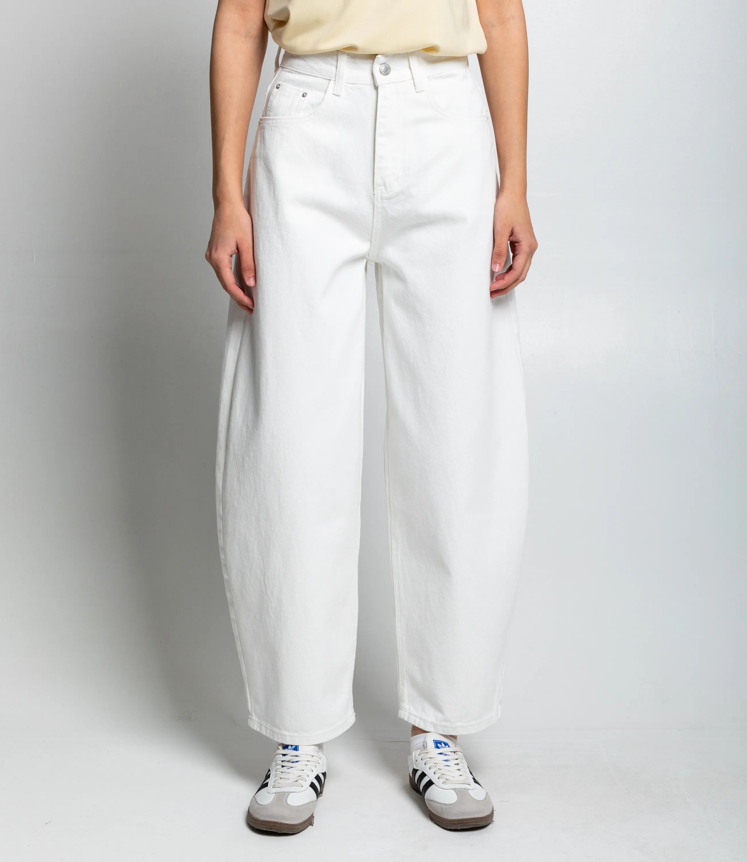 Джинсы #КТ61926, белый - фото 2