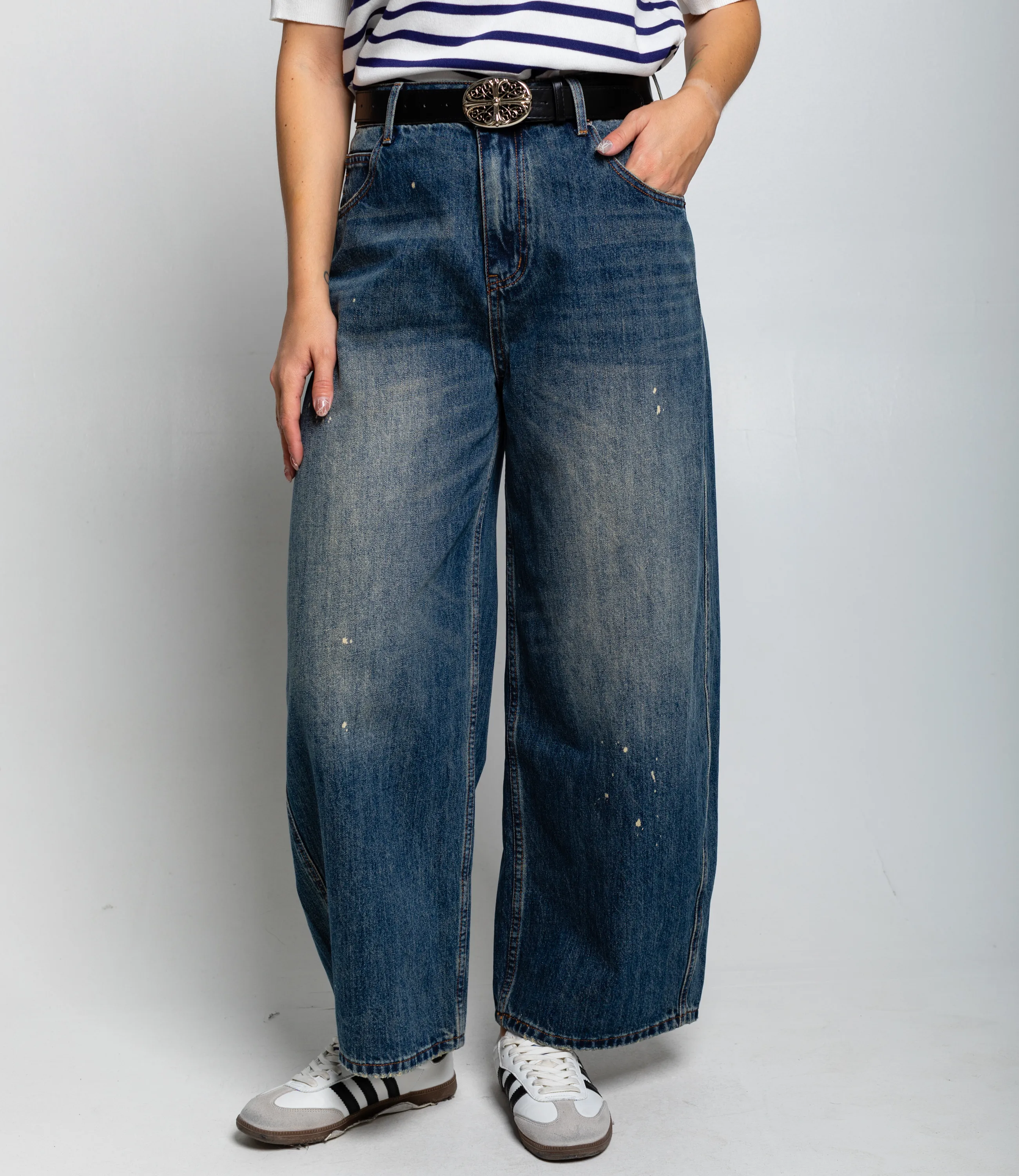 Джинсы #КТ88163, синий  - фото 2