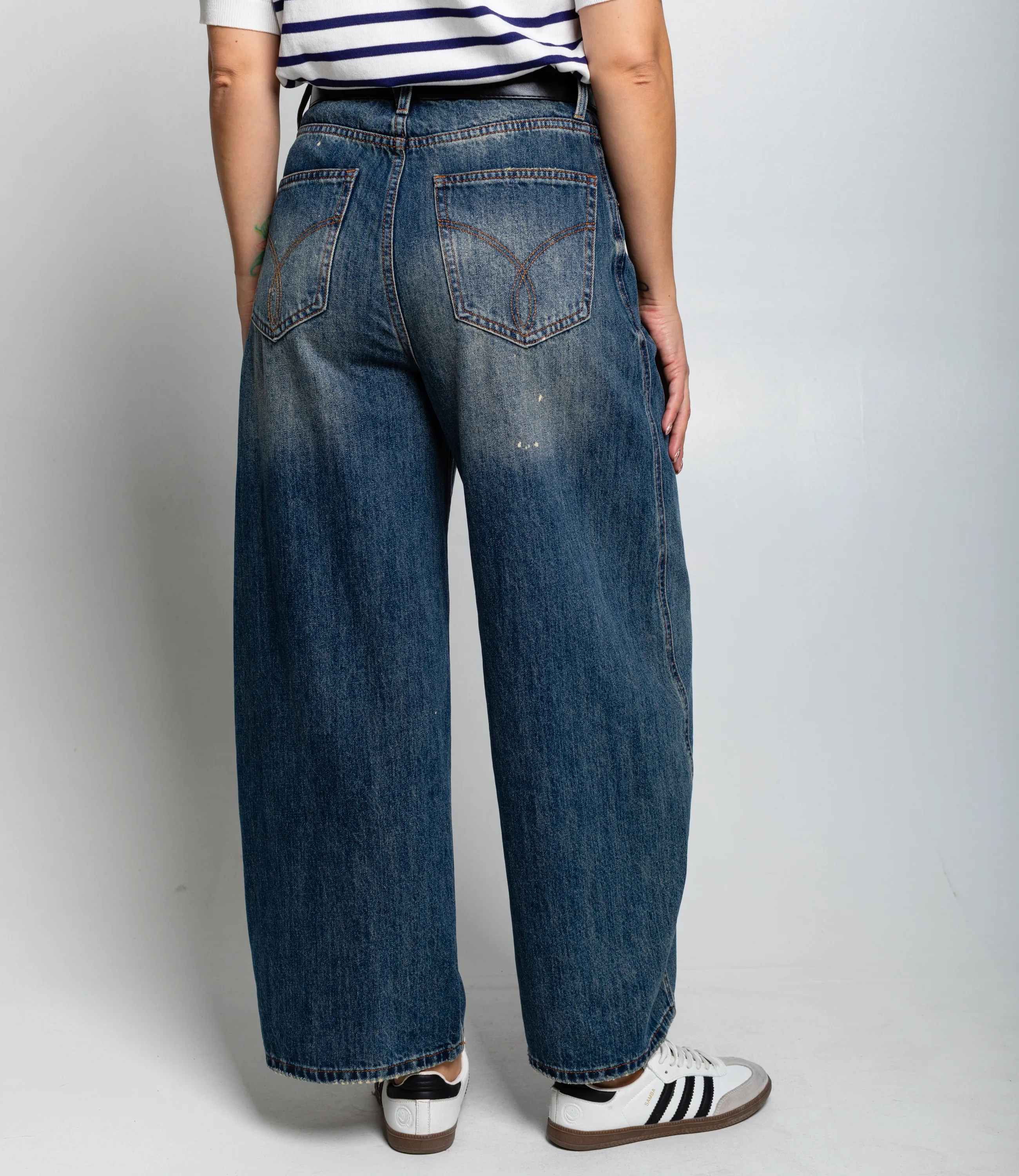 Джинсы #КТ88163, синий  - фото 4