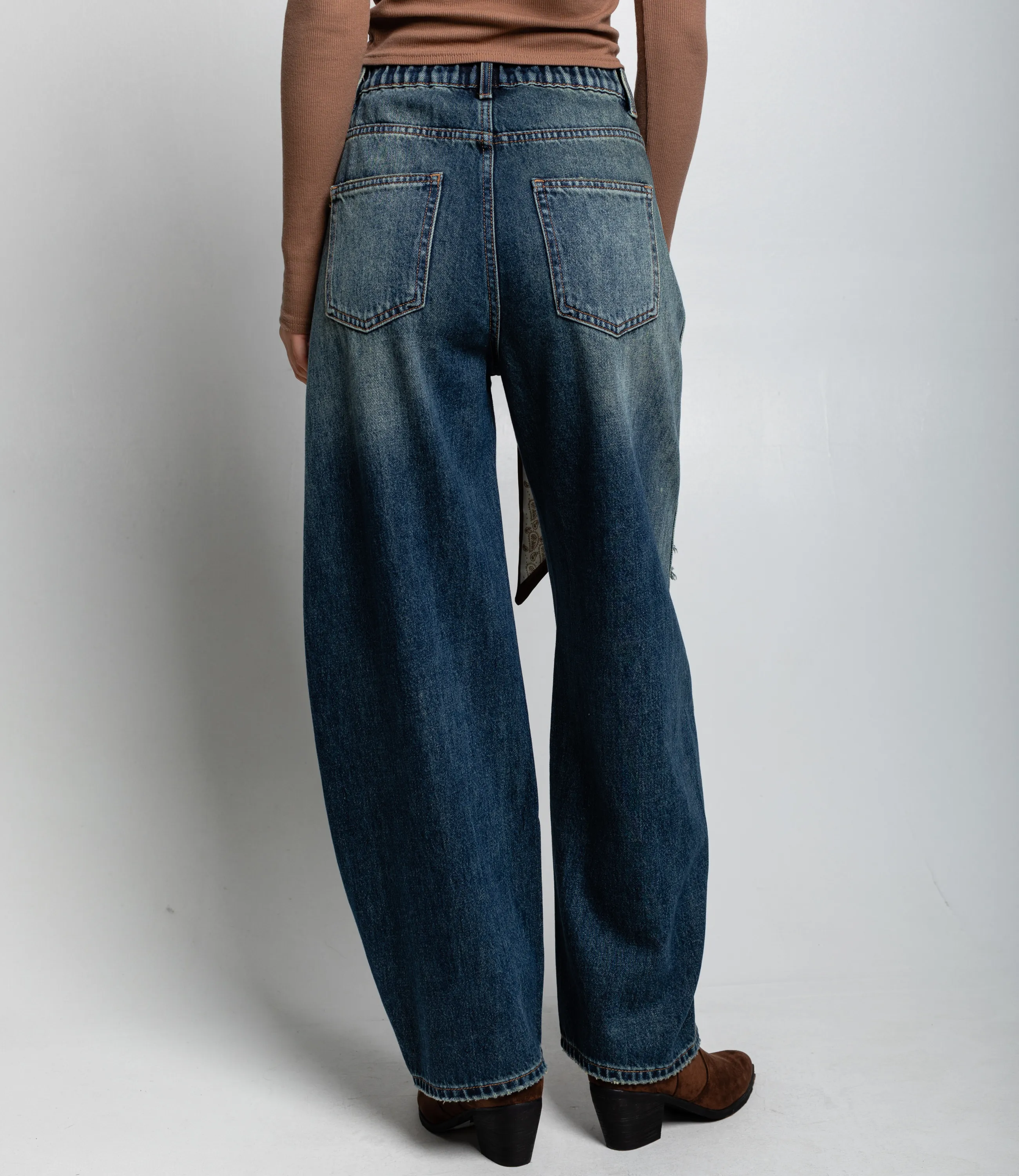 Джинсы #КТ6625 (2), синий - фото 4