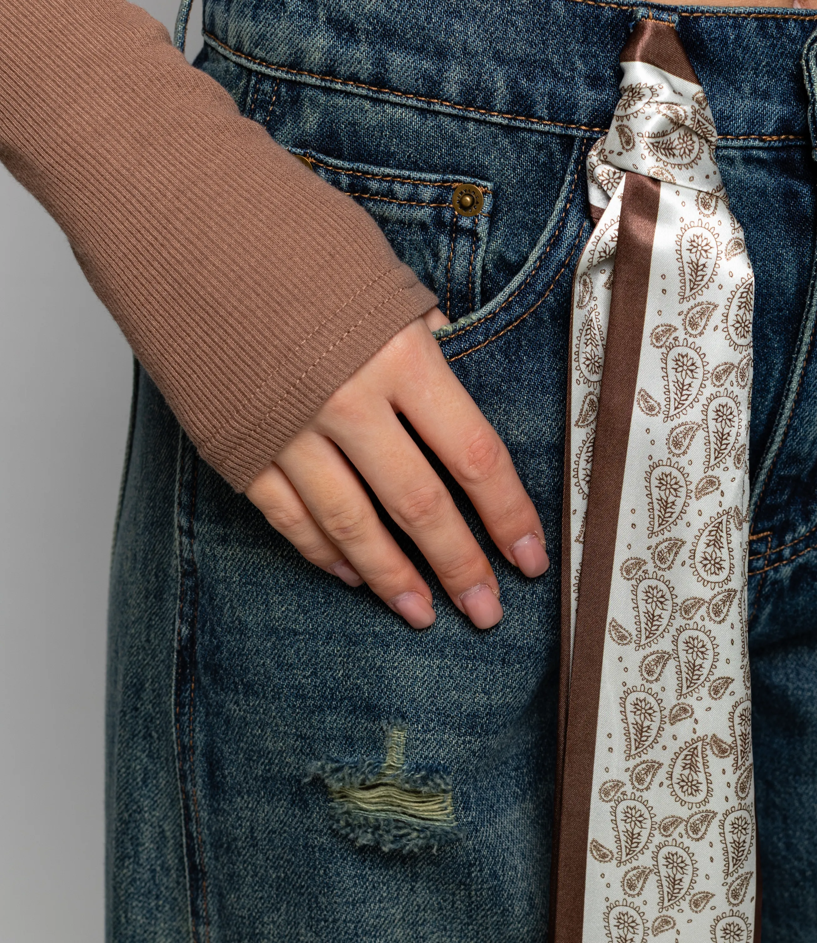 Джинсы #КТ6625 (2), синий - фото 5