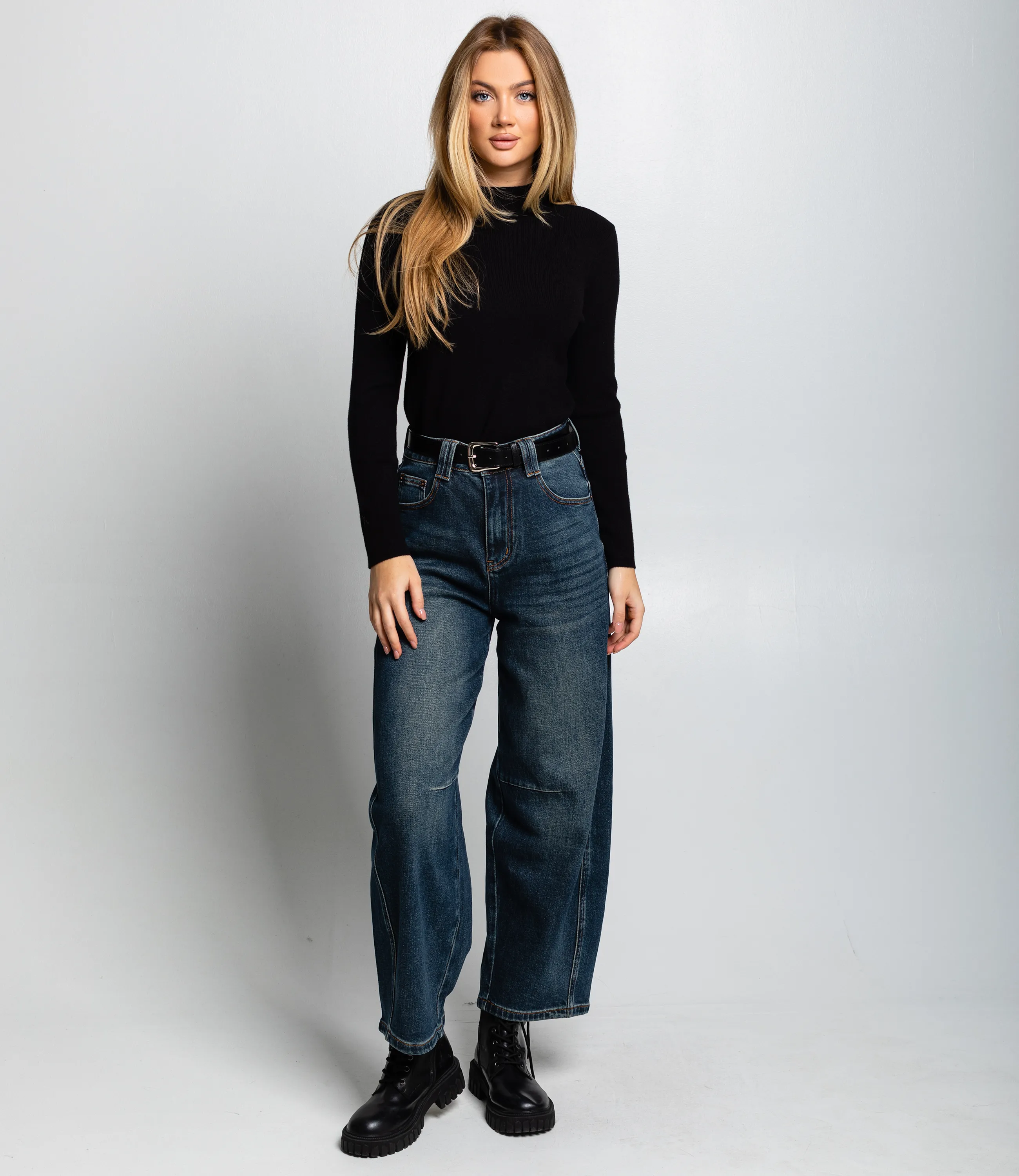 Джинсы #КТ88176, синий - фото 1