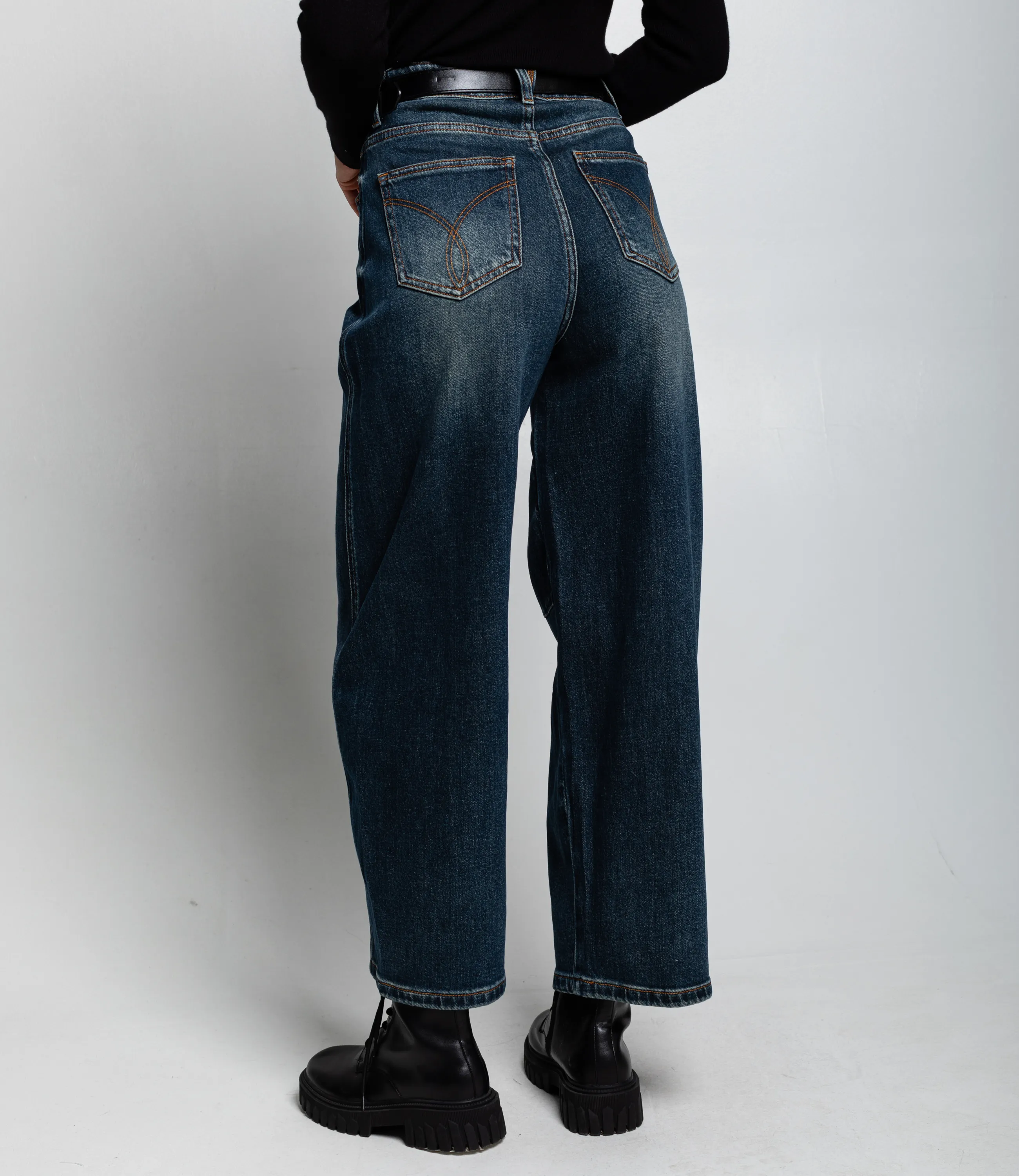 Джинсы #КТ88176, синий - фото 4
