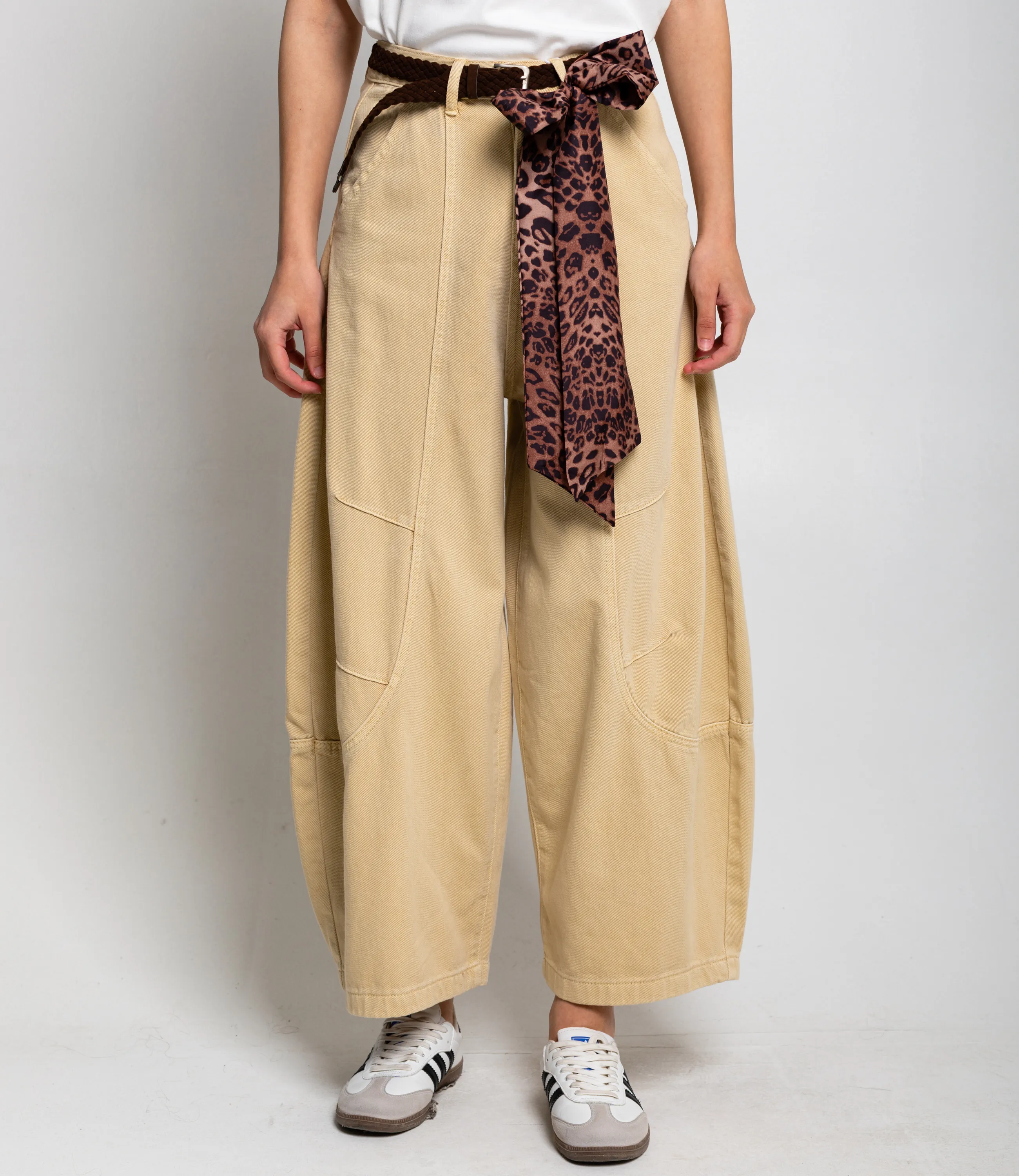 Джинсы #КТ70016, песочный - фото 2