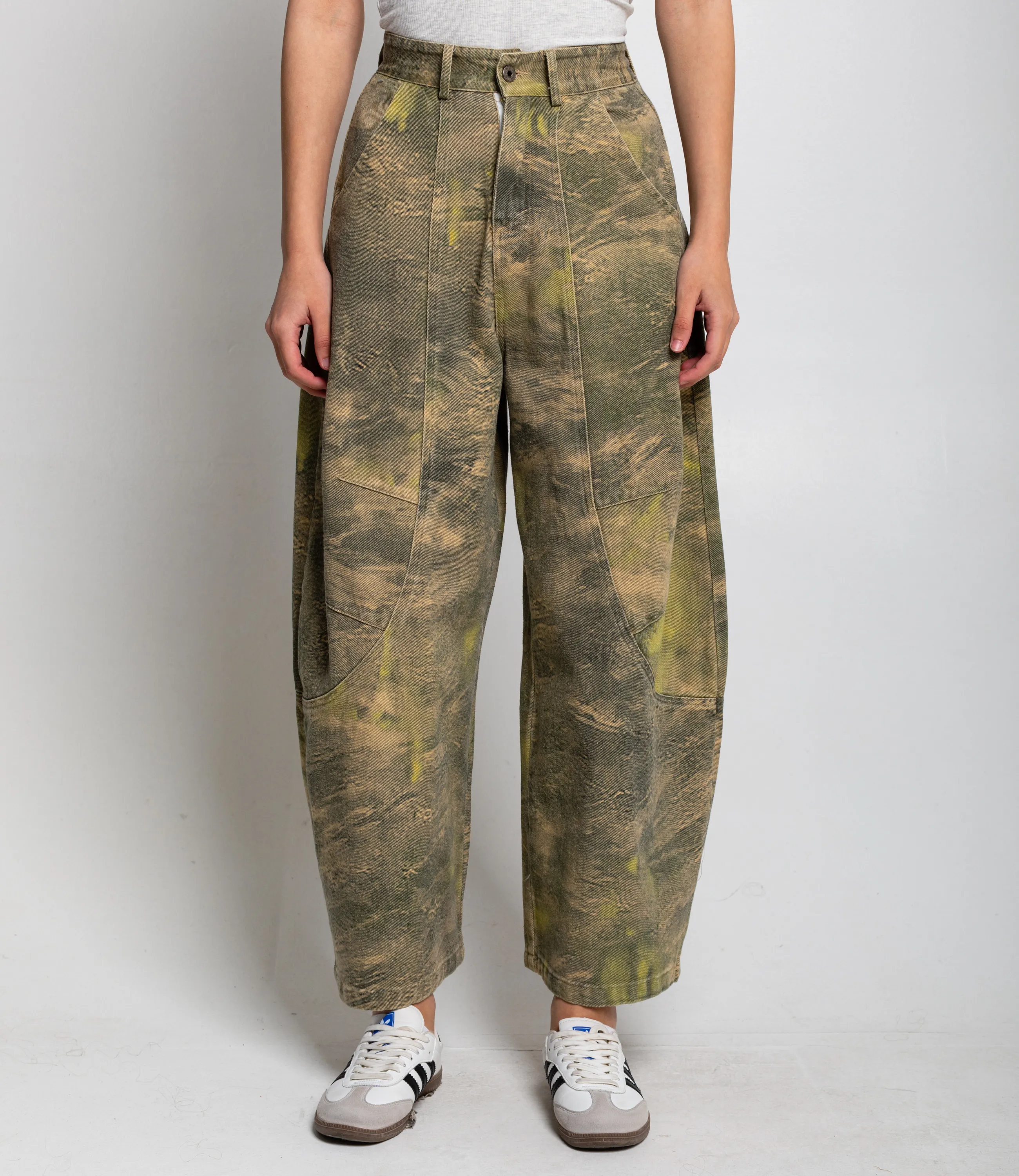 Джинсы #КТ625 (2), хаки - фото 2