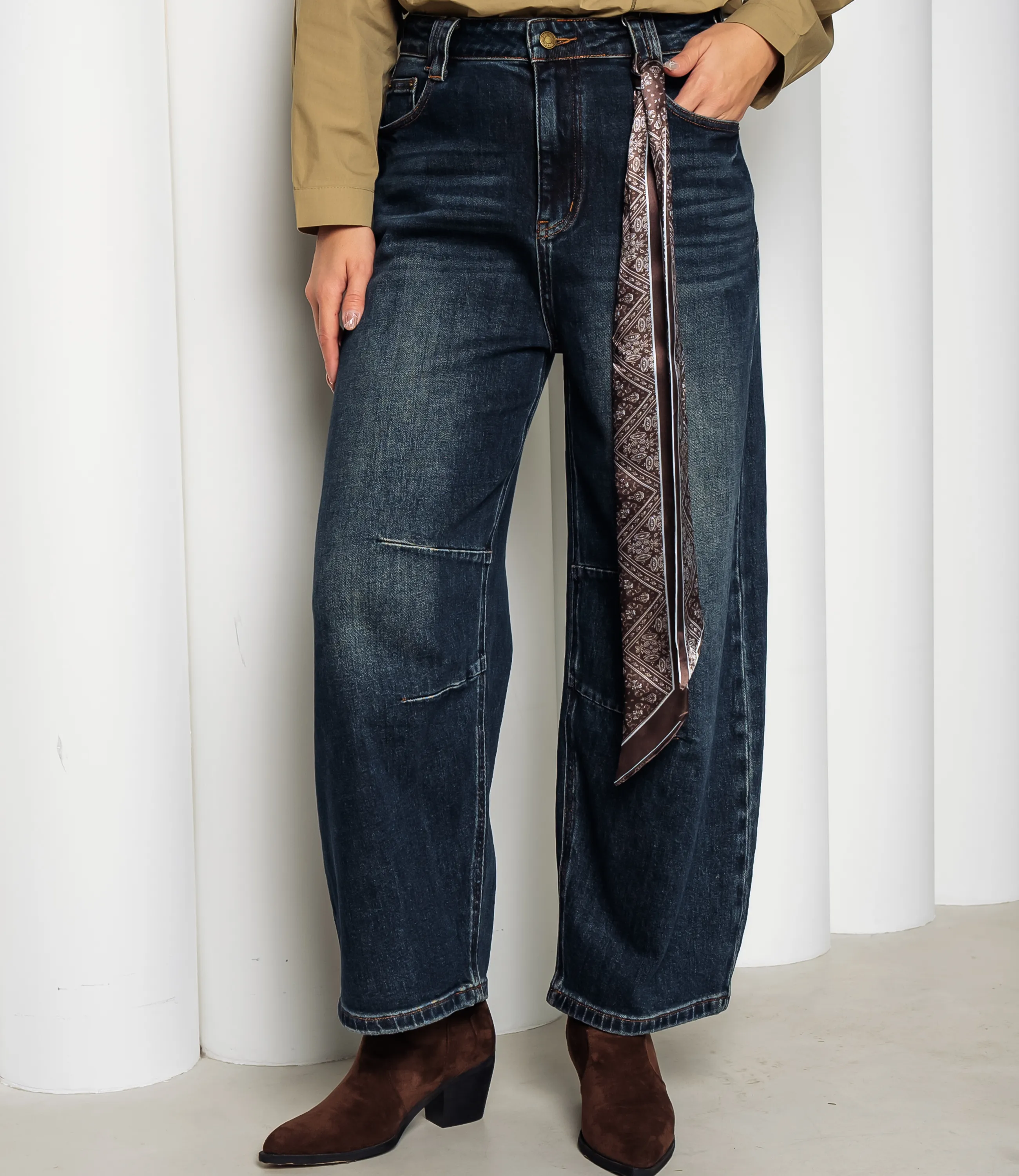 Джинсы #КТ88175, синий - фото 2