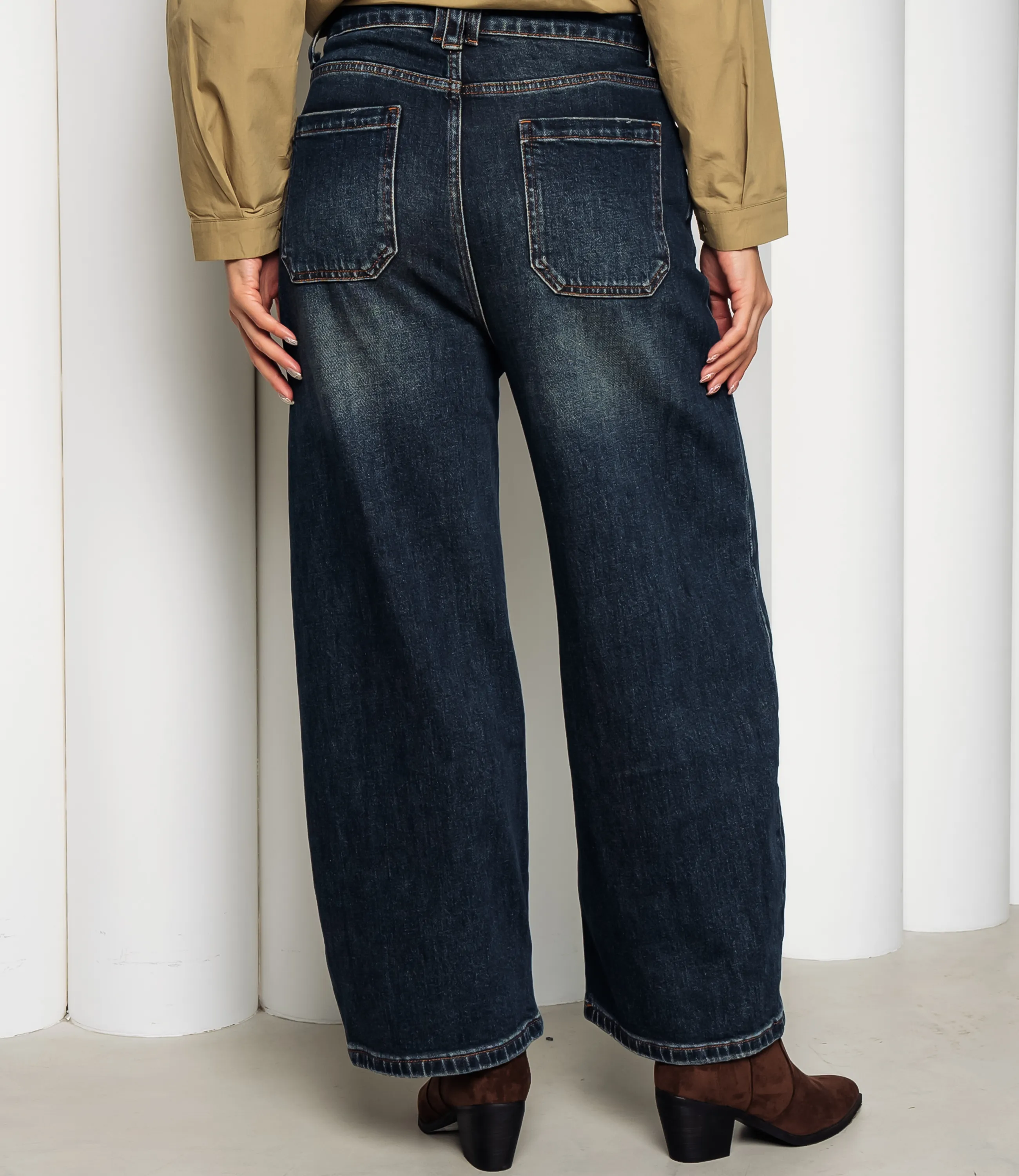 Джинсы #КТ88175, синий - фото 4