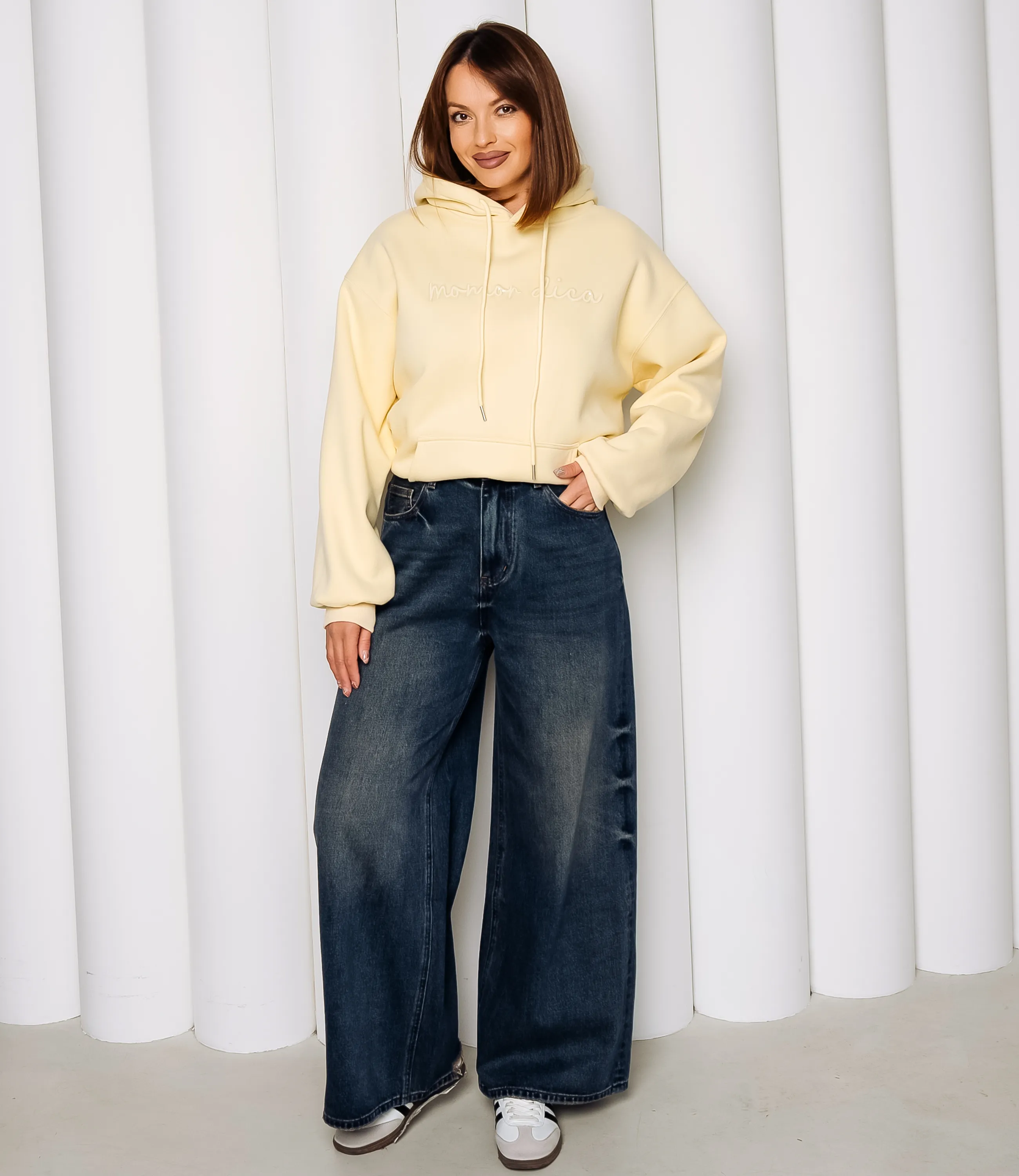 Джинсы #КТ88113, синий - фото 1