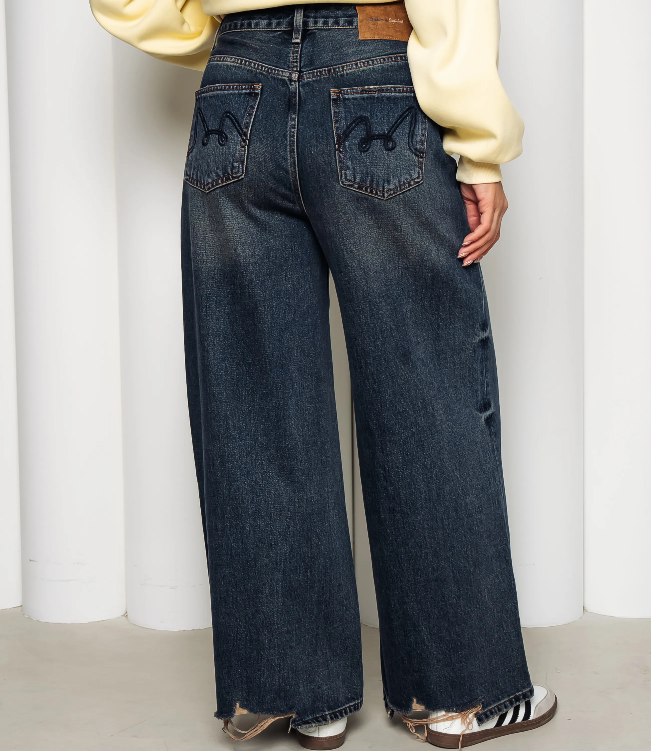 Джинсы #КТ88113, синий - фото 4