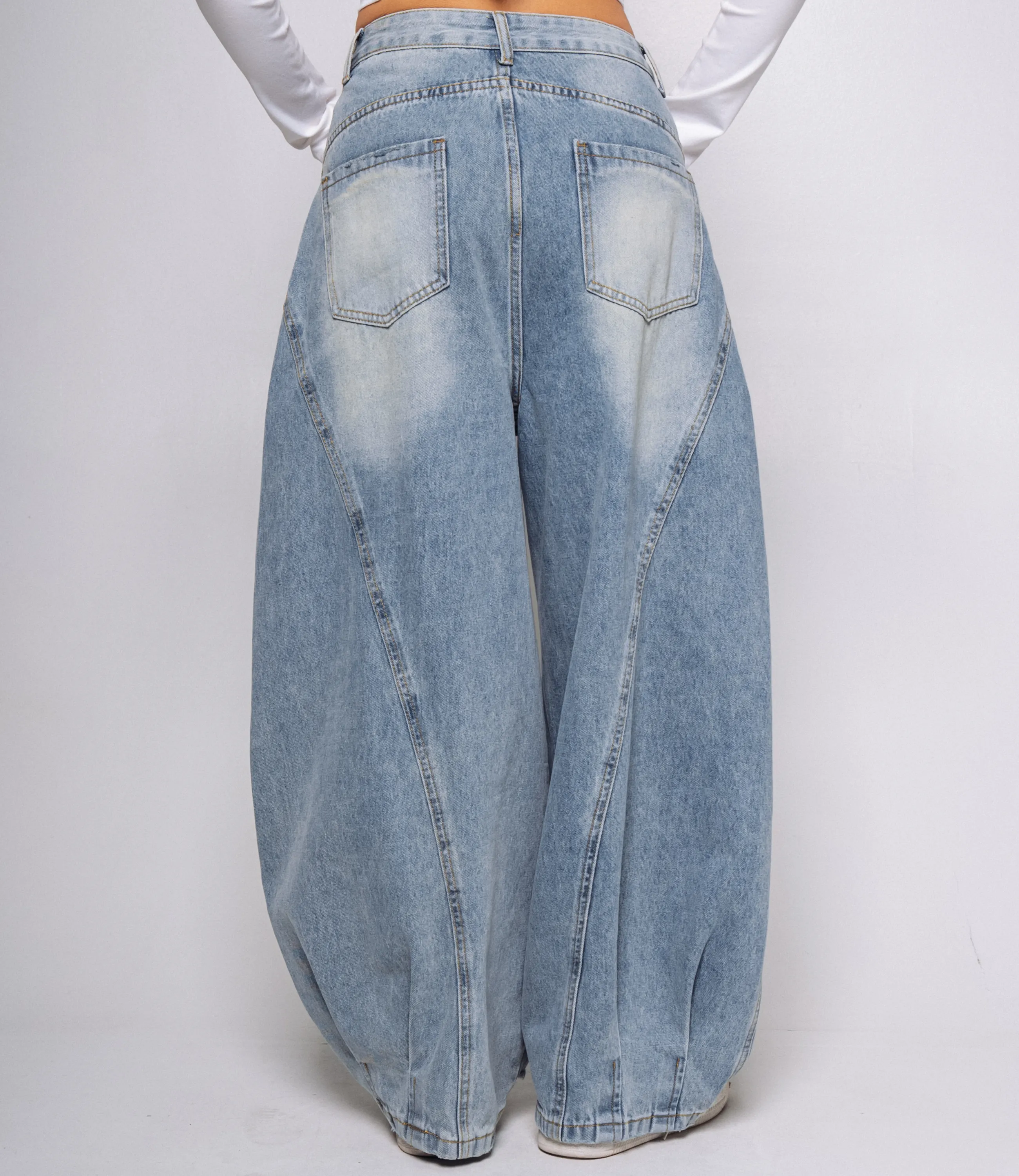 Джинсы #КТ3953 (1), голубой - фото 4
