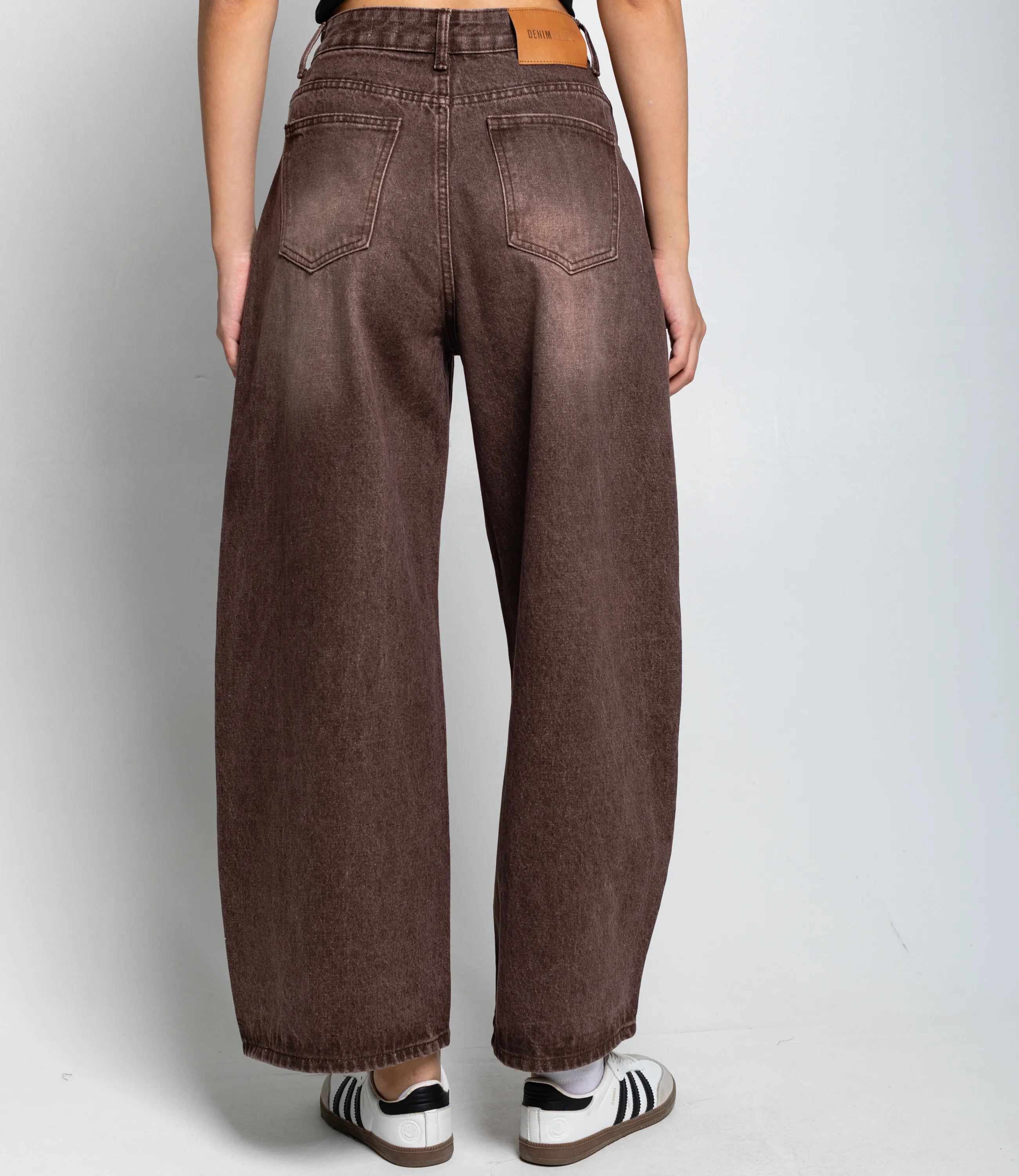 Джинсы #КТ8895 (2), коричневый - фото 4