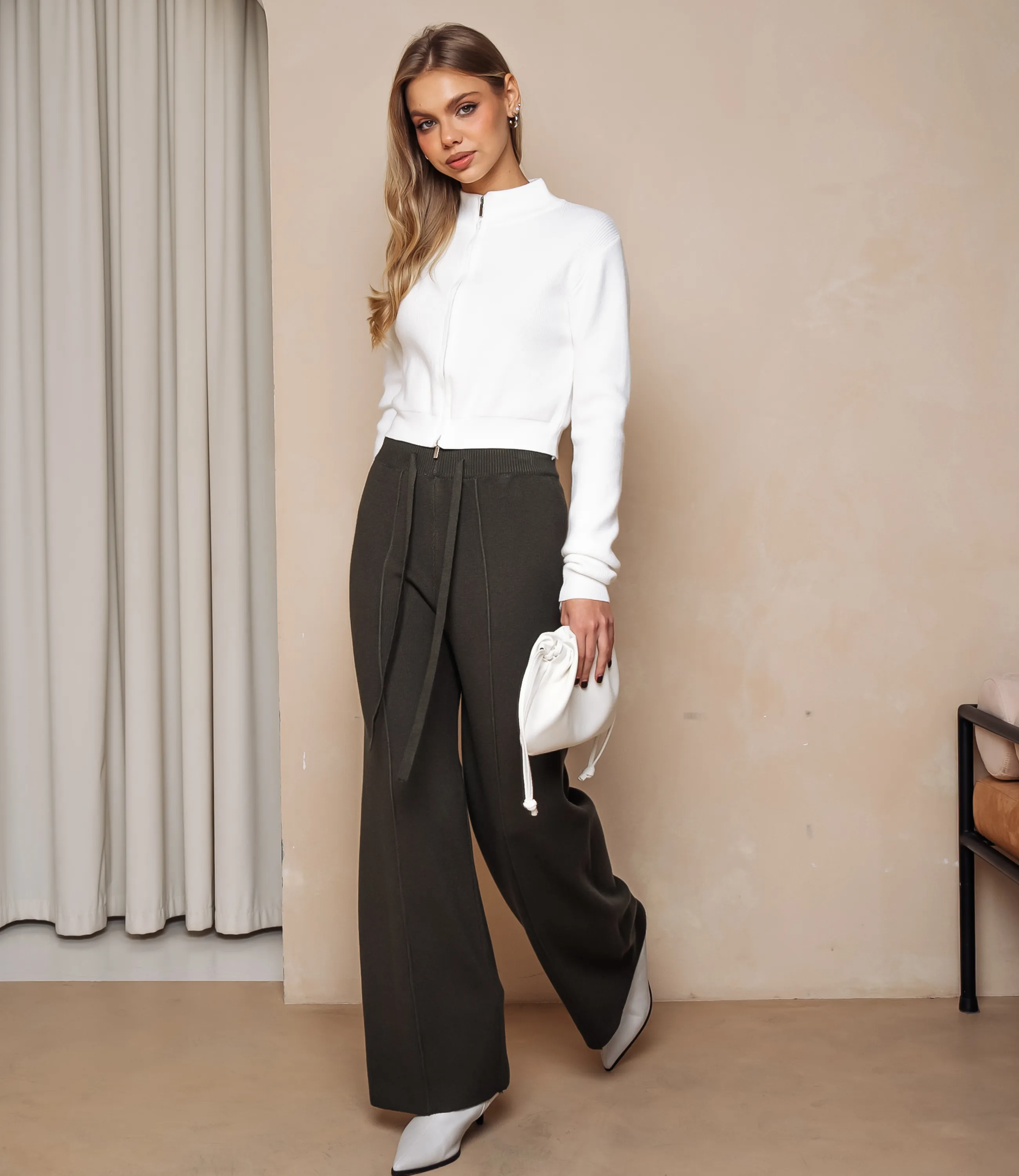 Джемпер #КТ121 (8), белый - фото 4