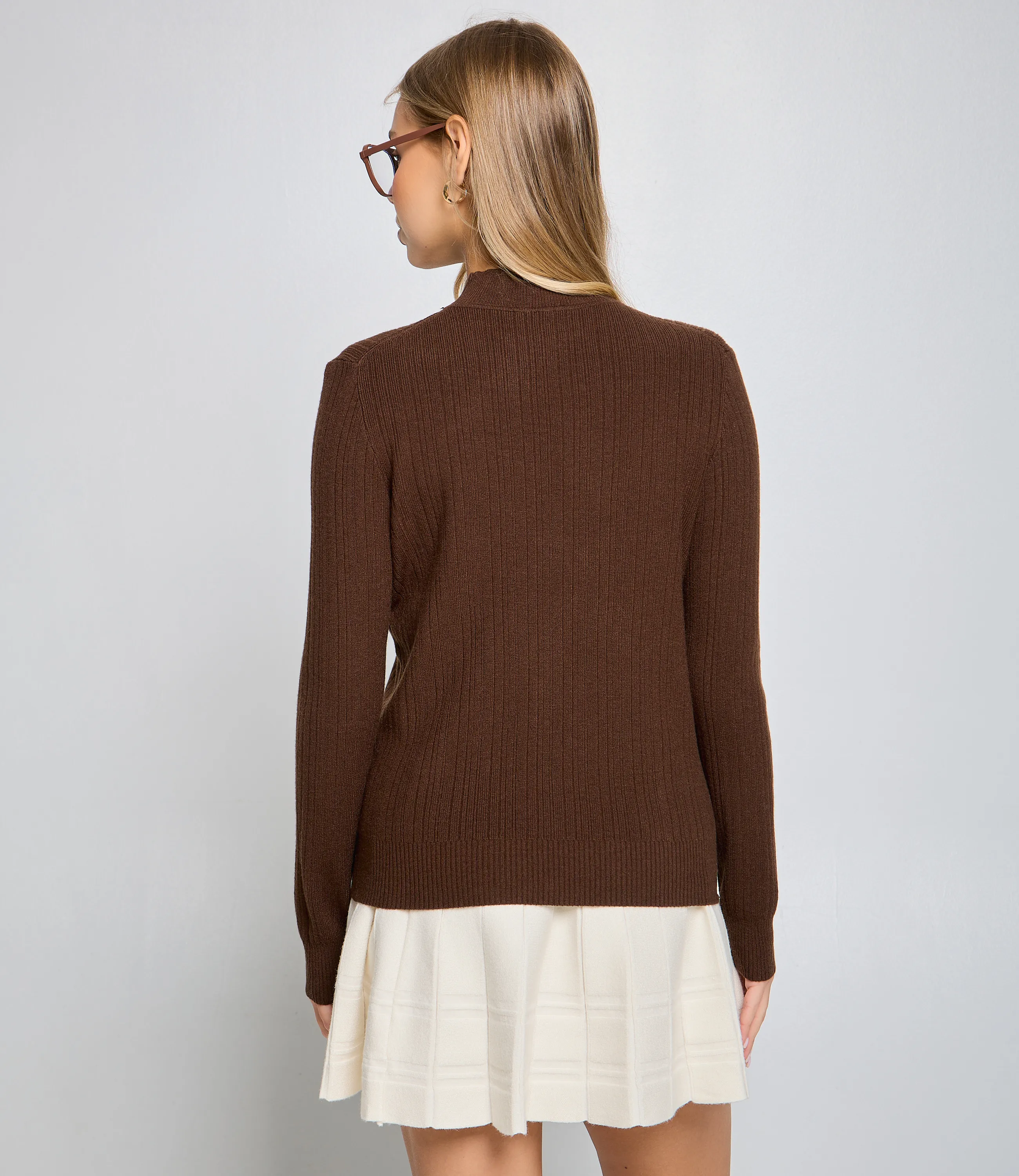 Водолазка #КТ9022 (1), шоколадный - фото 3