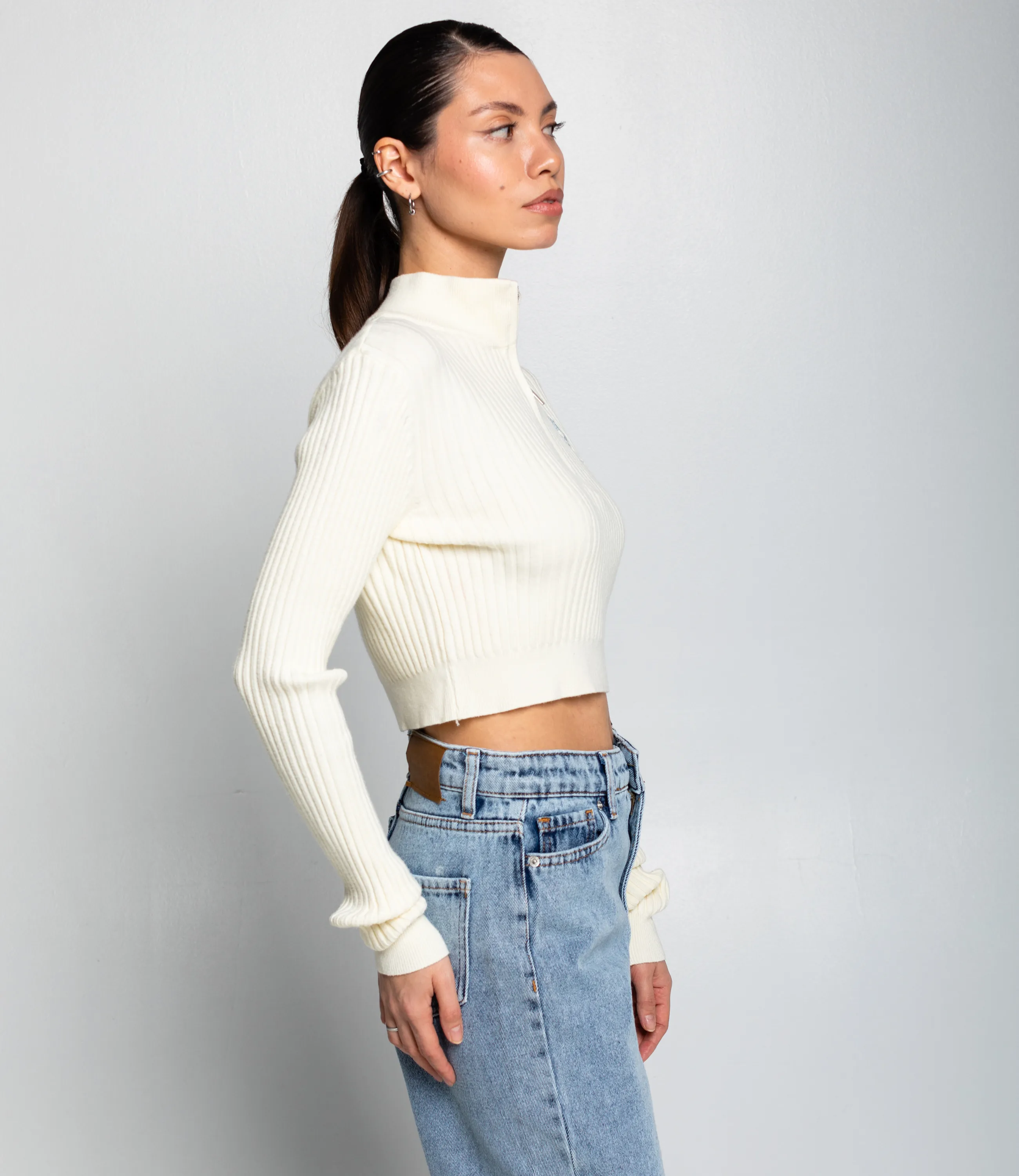 Джемпер #КТ1228, кремовый - фото 2