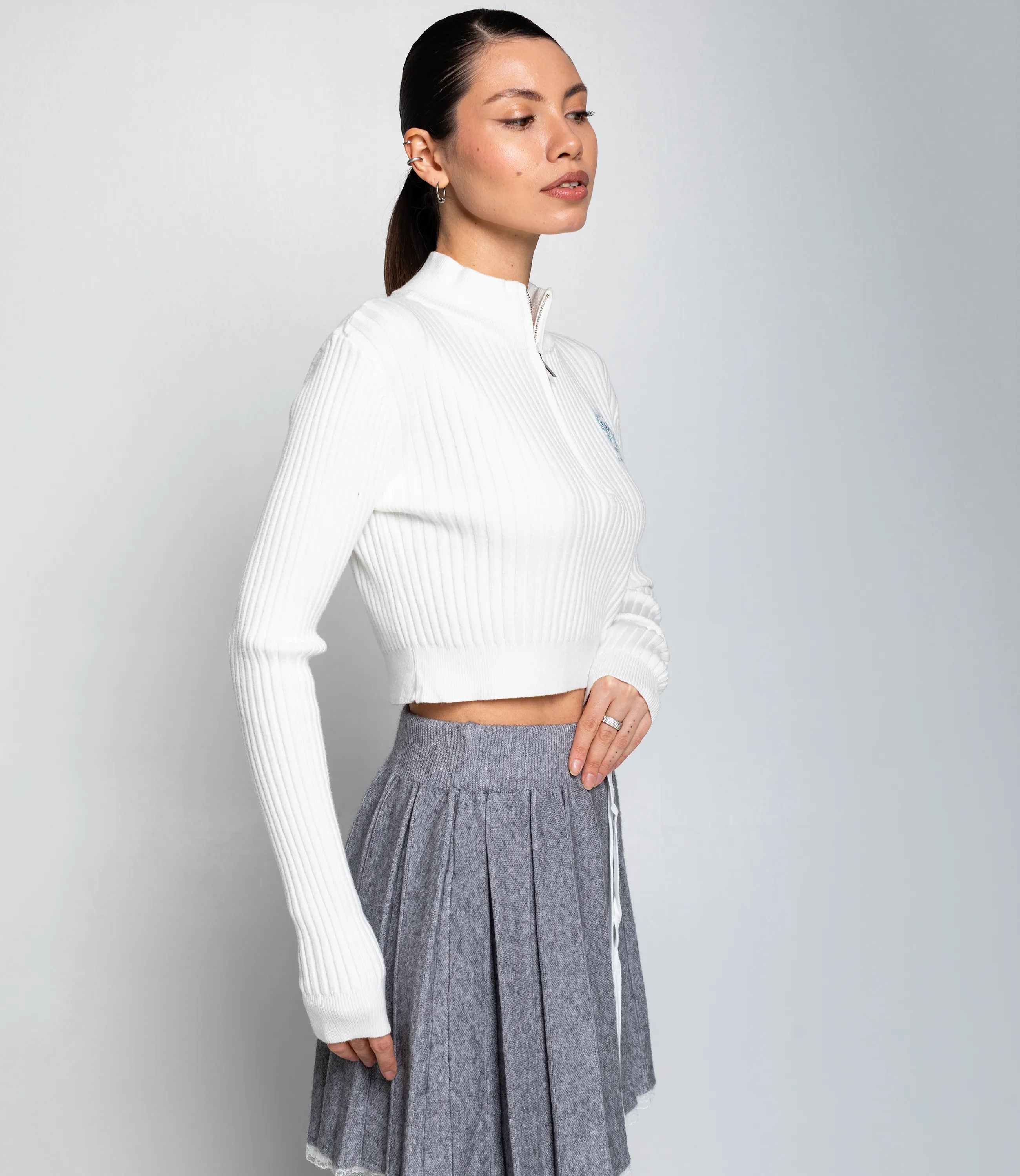 Джемпер #КТ1228, белый - фото 2