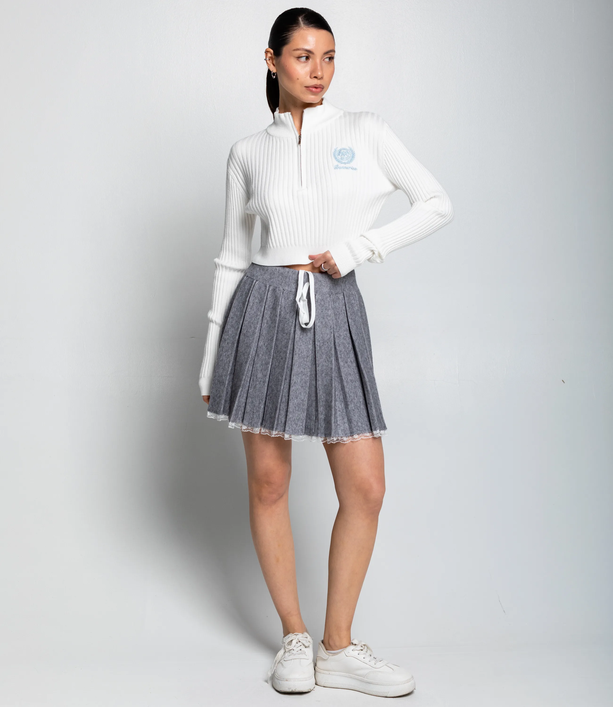 Джемпер #КТ1228, белый - фото 4