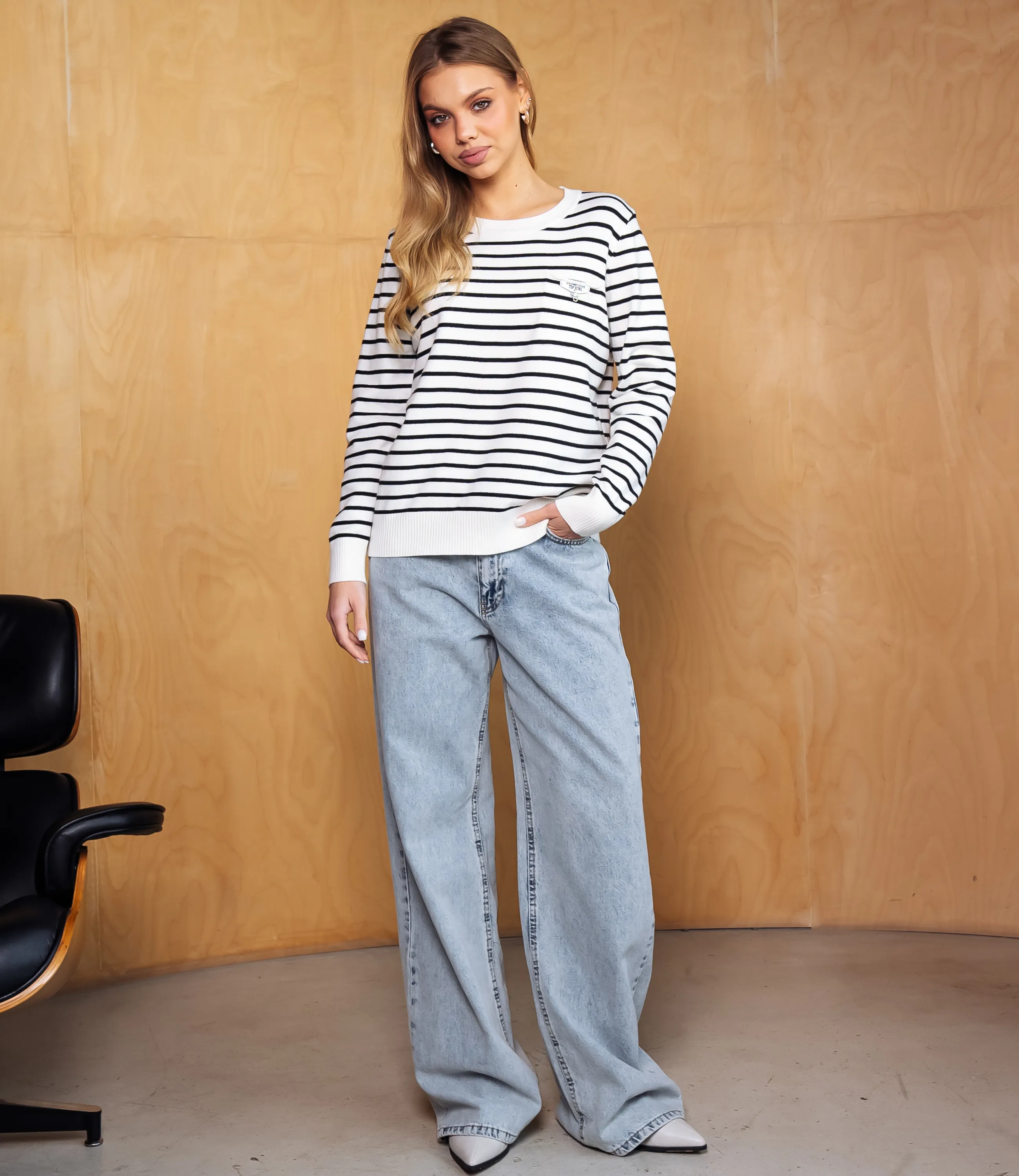 Джемпер #КТ712, белый - фото 4