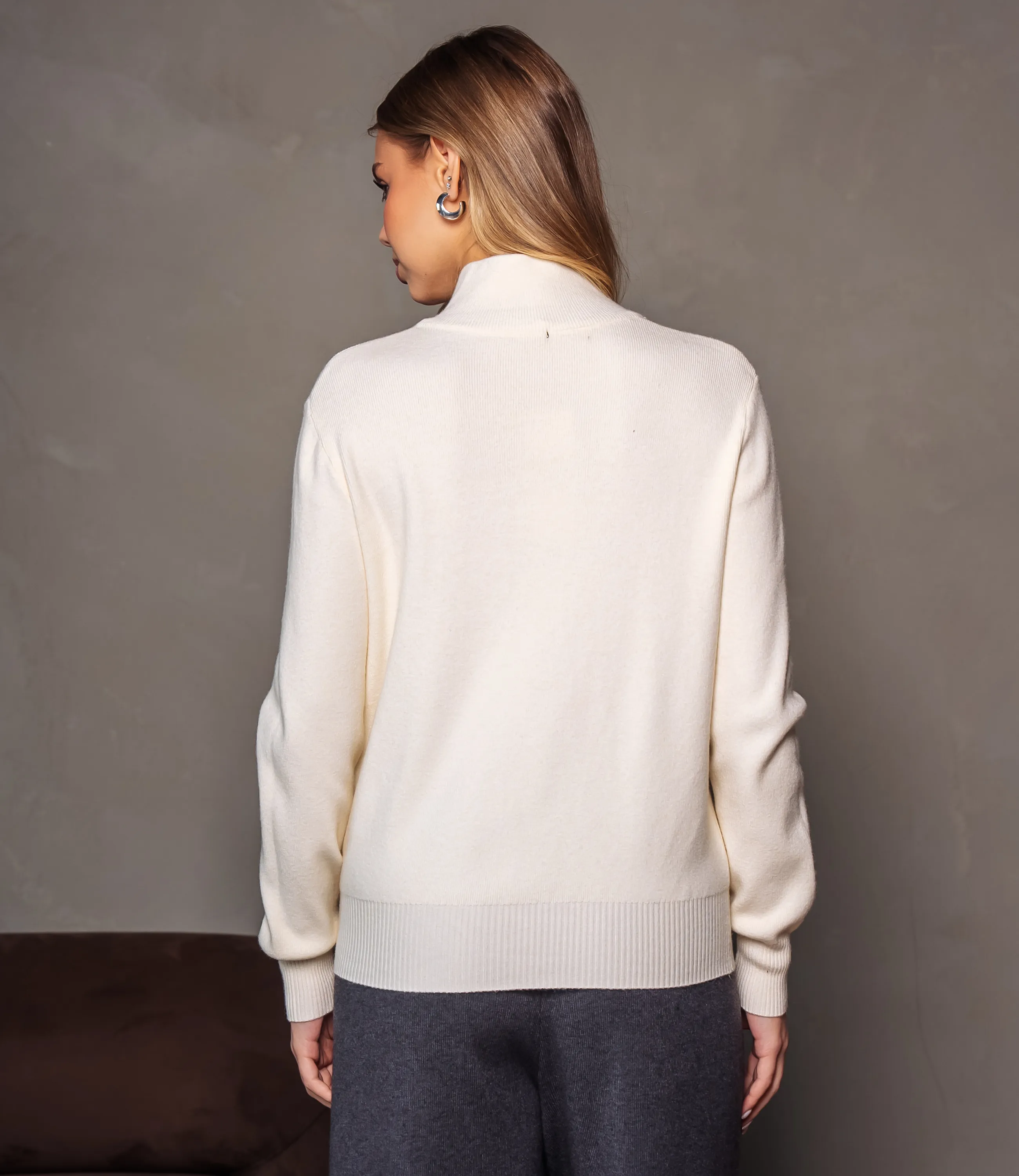 Джемпер #КТ8042 (2), кремовый - фото 3