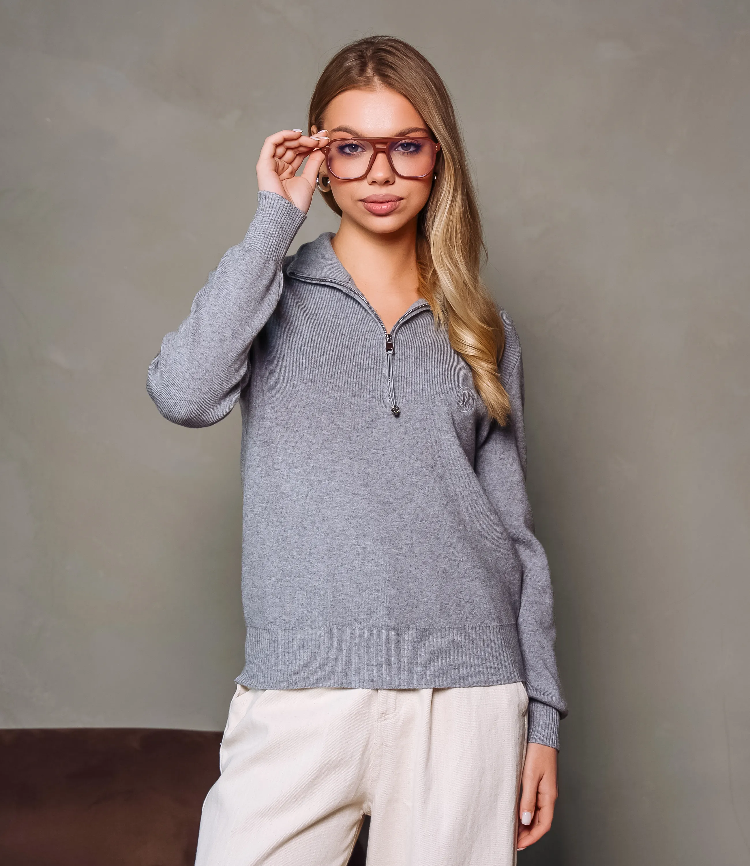 Джемпер #КТ8042 (2), серый - фото 1