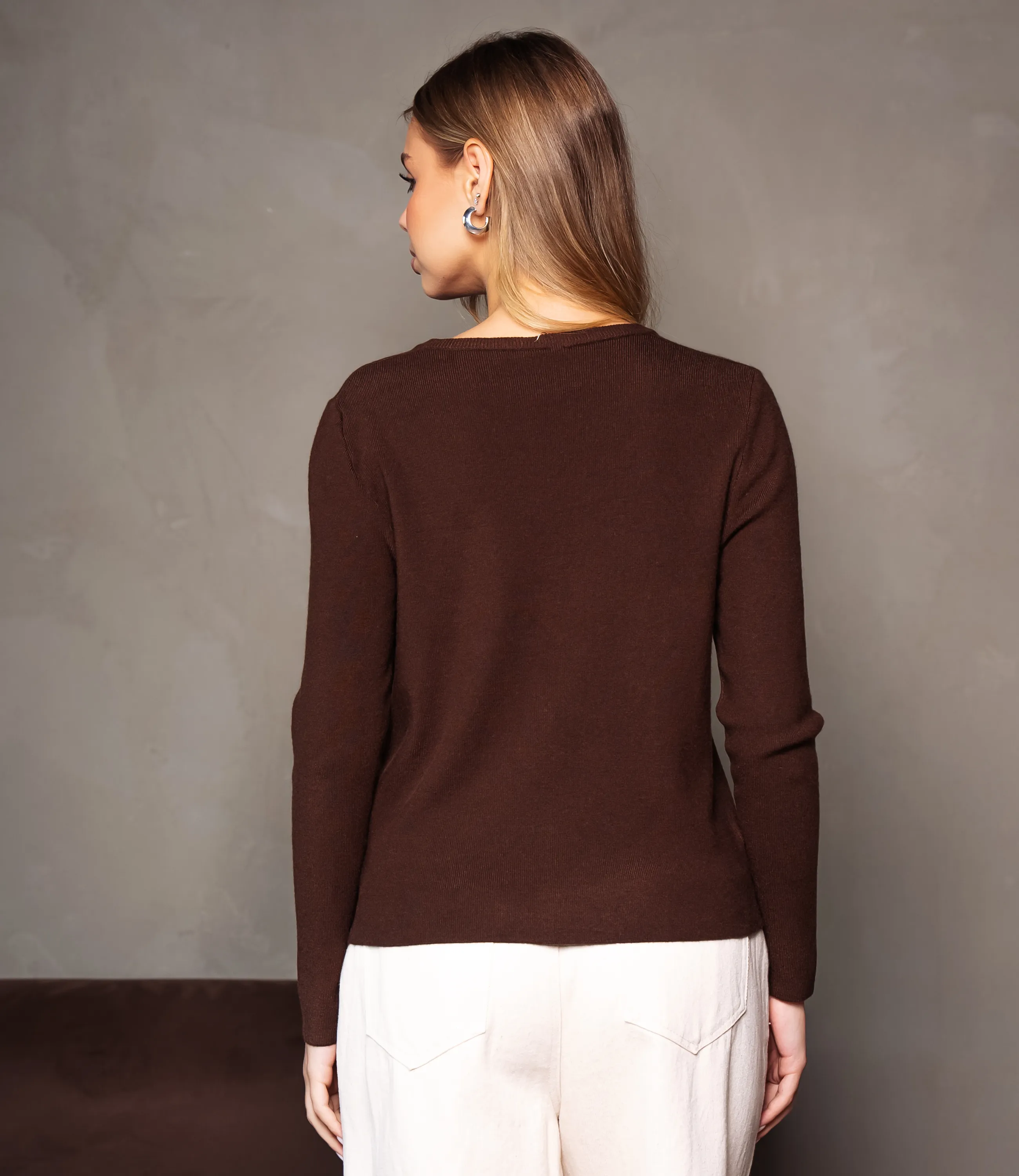 Кардиган #КТ9055 (2), шоколадный - фото 3