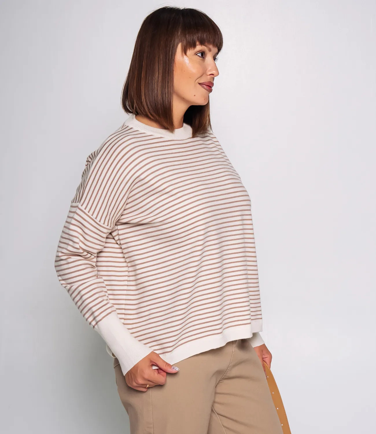 Джемпер #КТ801 (15), капучино, молочный - фото 2