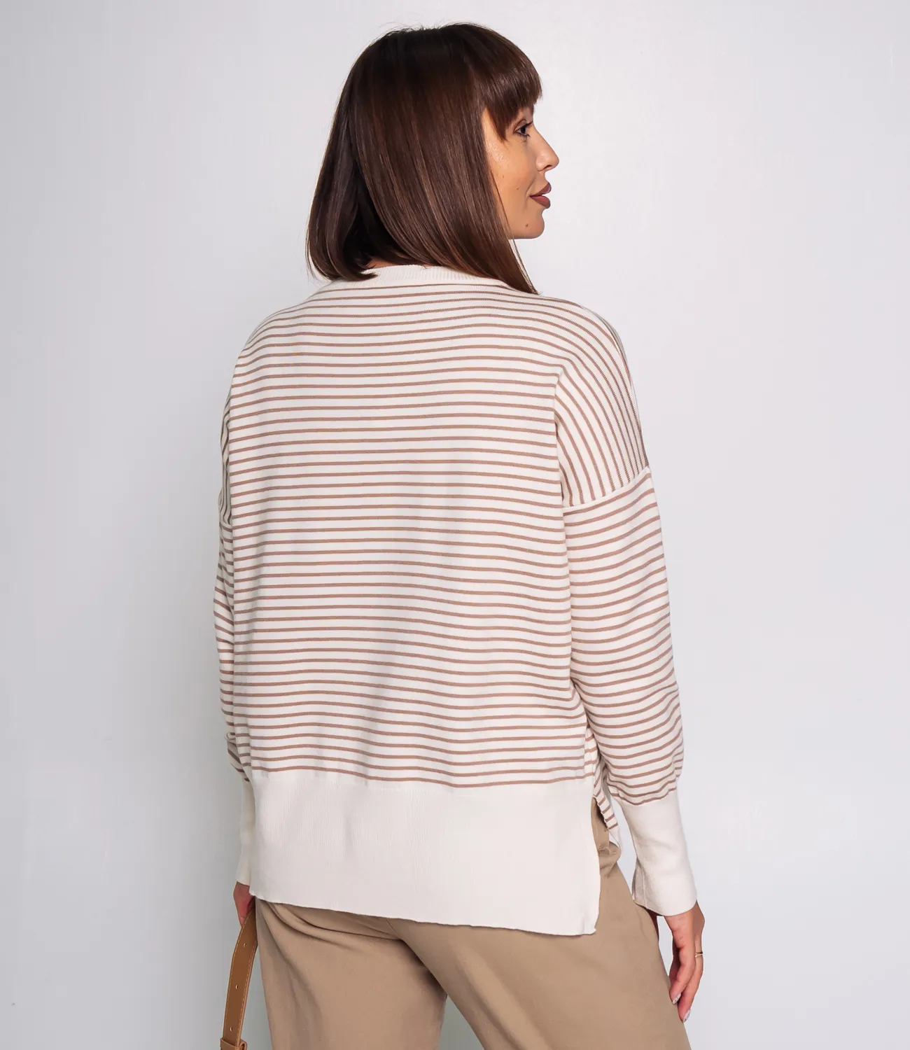 Джемпер #КТ801 (15), капучино, молочный - фото 3