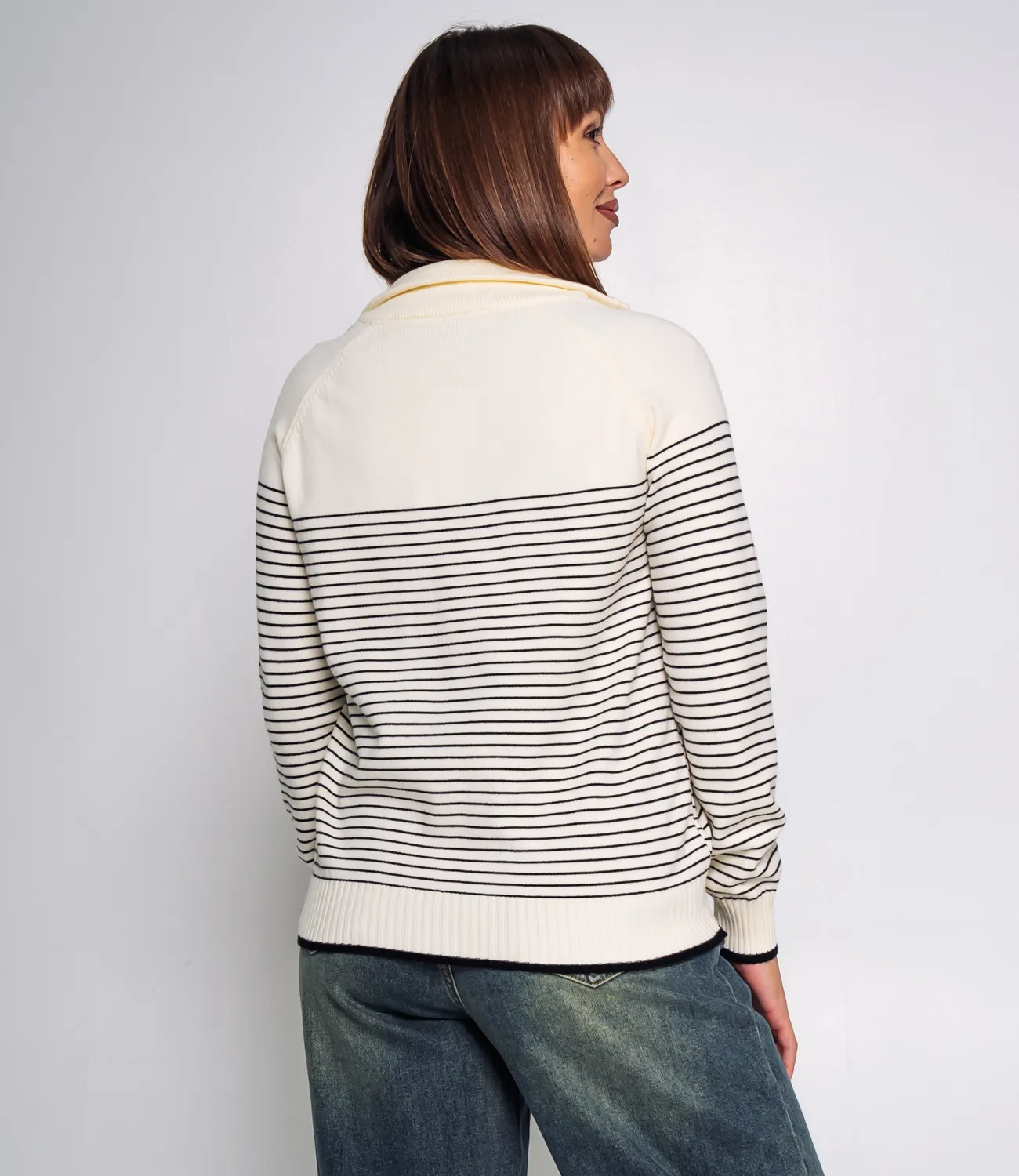 Джемпер #КТ3021 (1), кремовый - фото 3