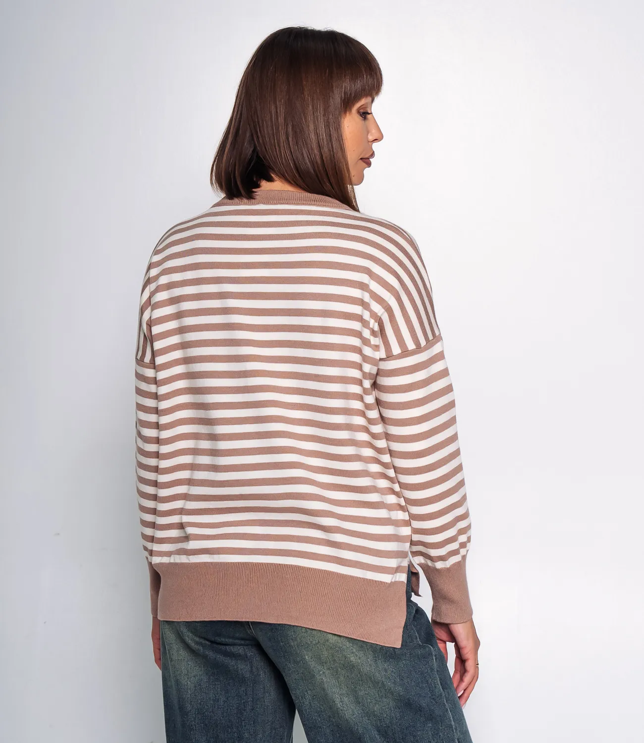 Джемпер #КТ8650, капучино - фото 3