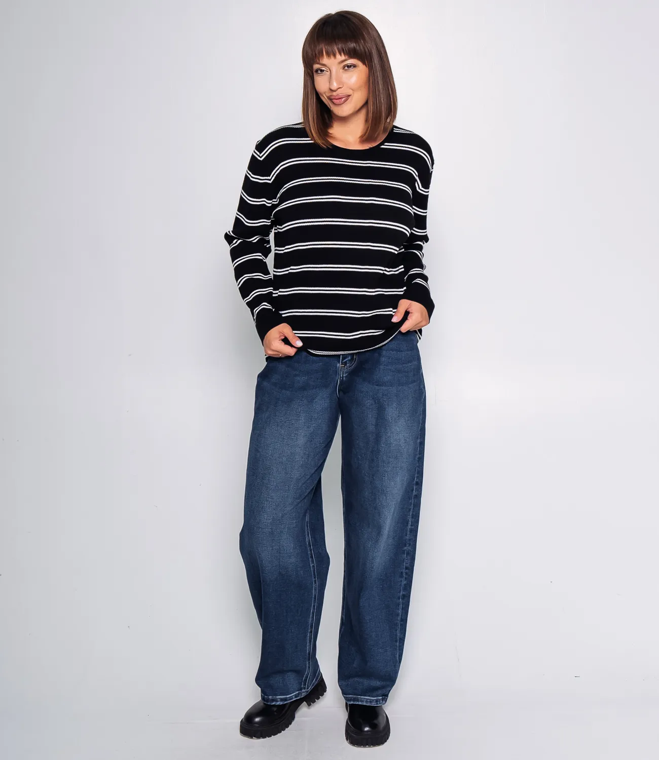 Джемпер #КТ201 (16), чёрный - фото 4