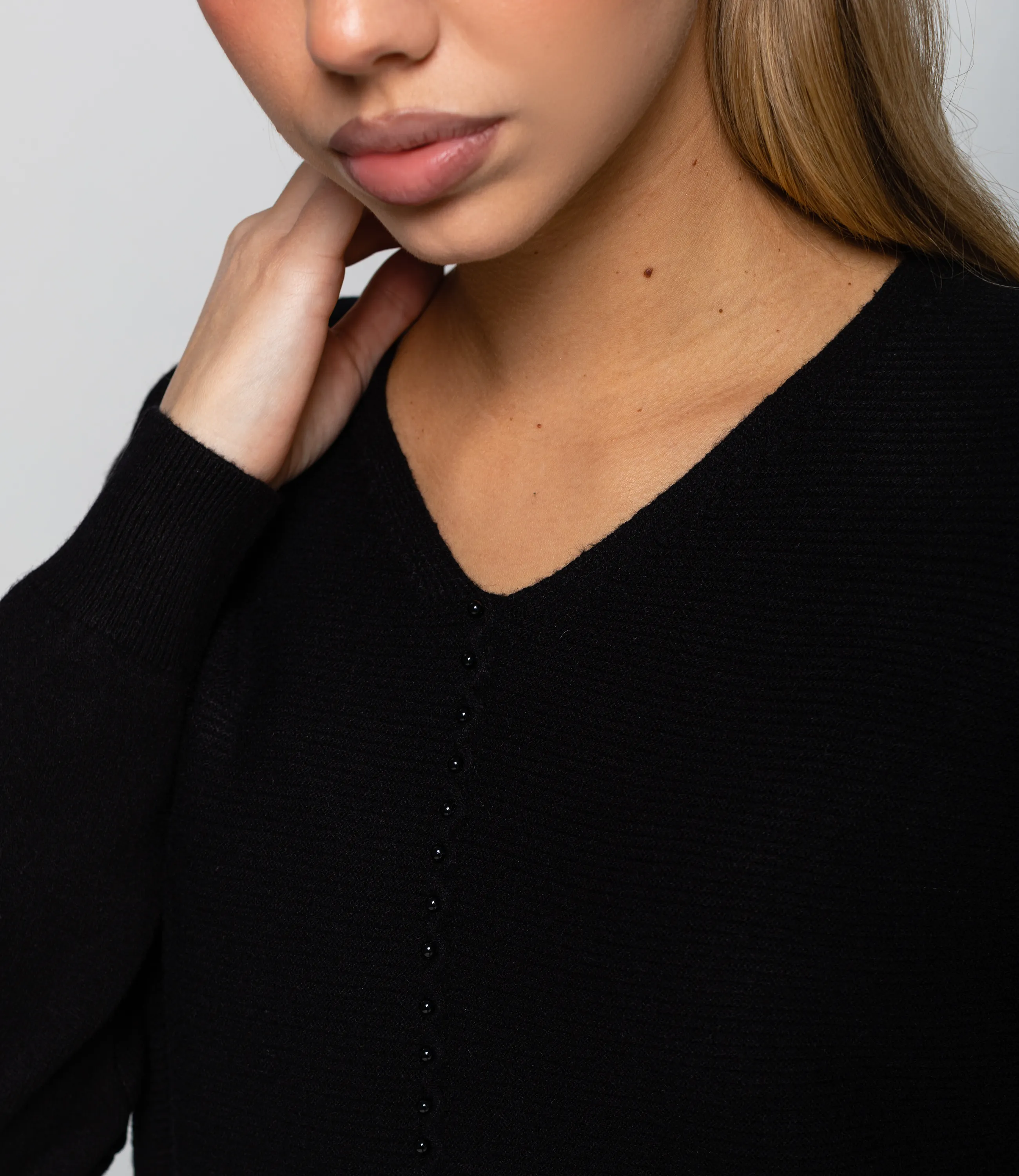 Джемпер #КТ8208, чёрный - фото 5