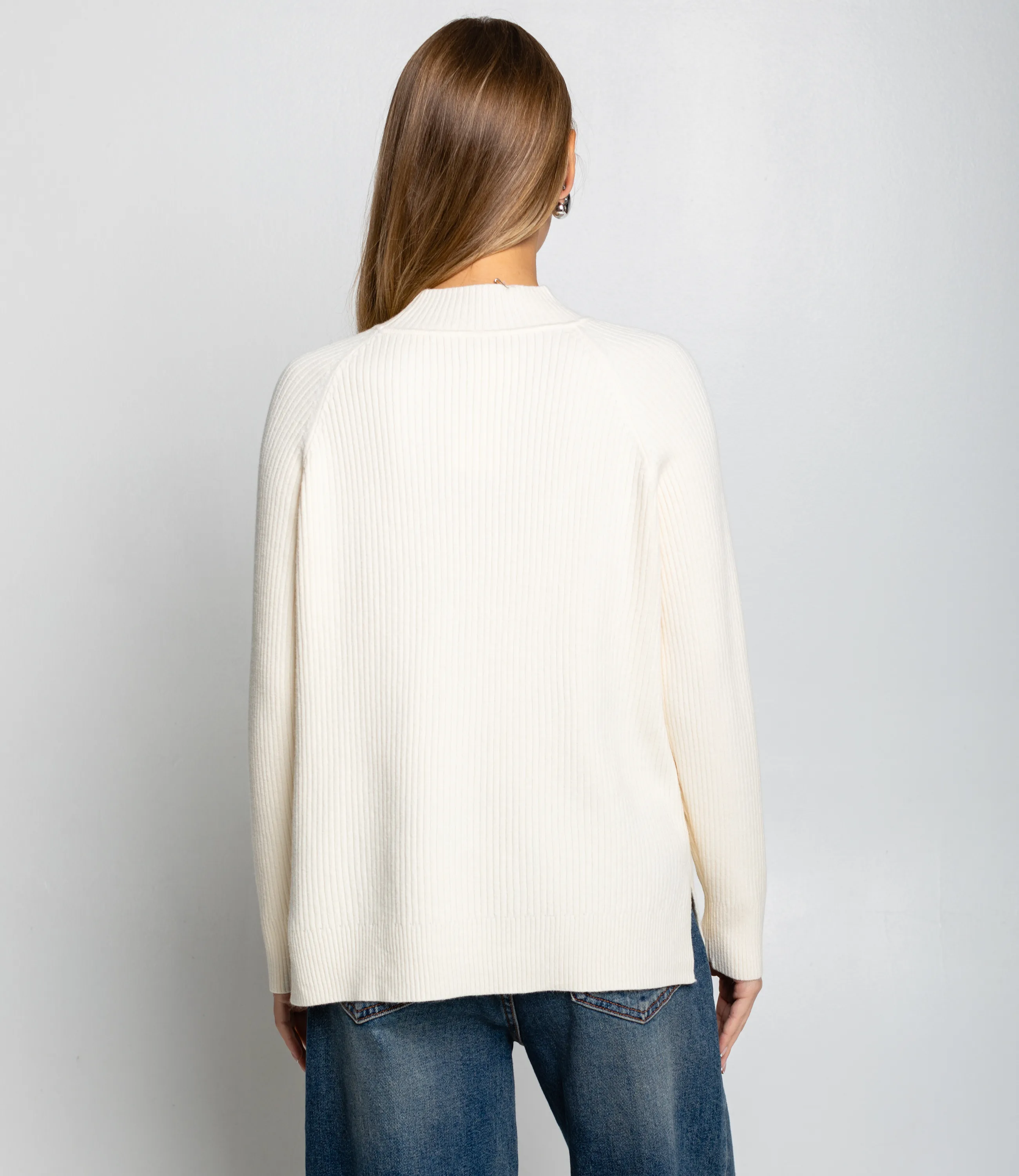 Джемпер #КТ8210, кремовый - фото 3