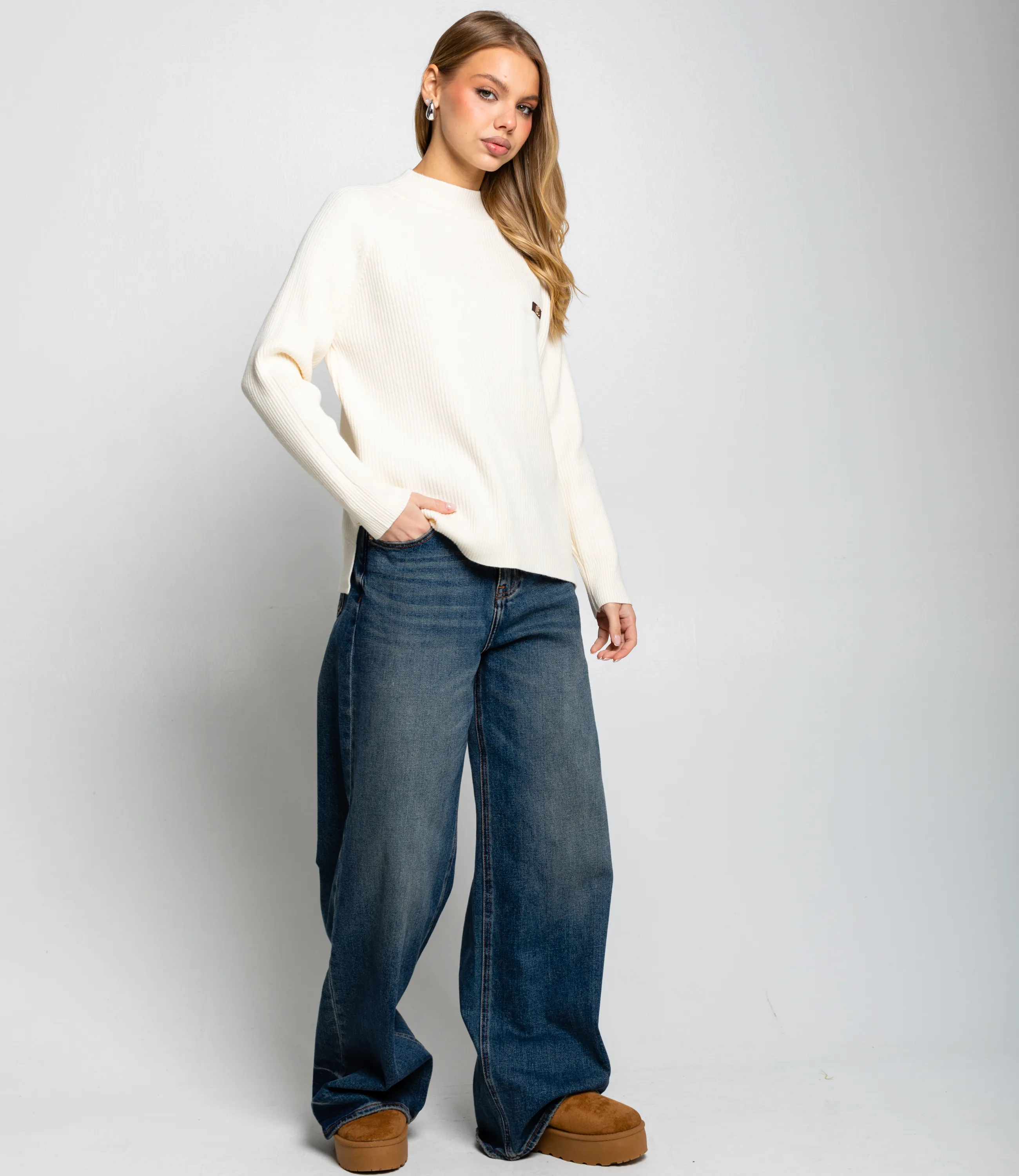 Джемпер #КТ8210, кремовый - фото 4