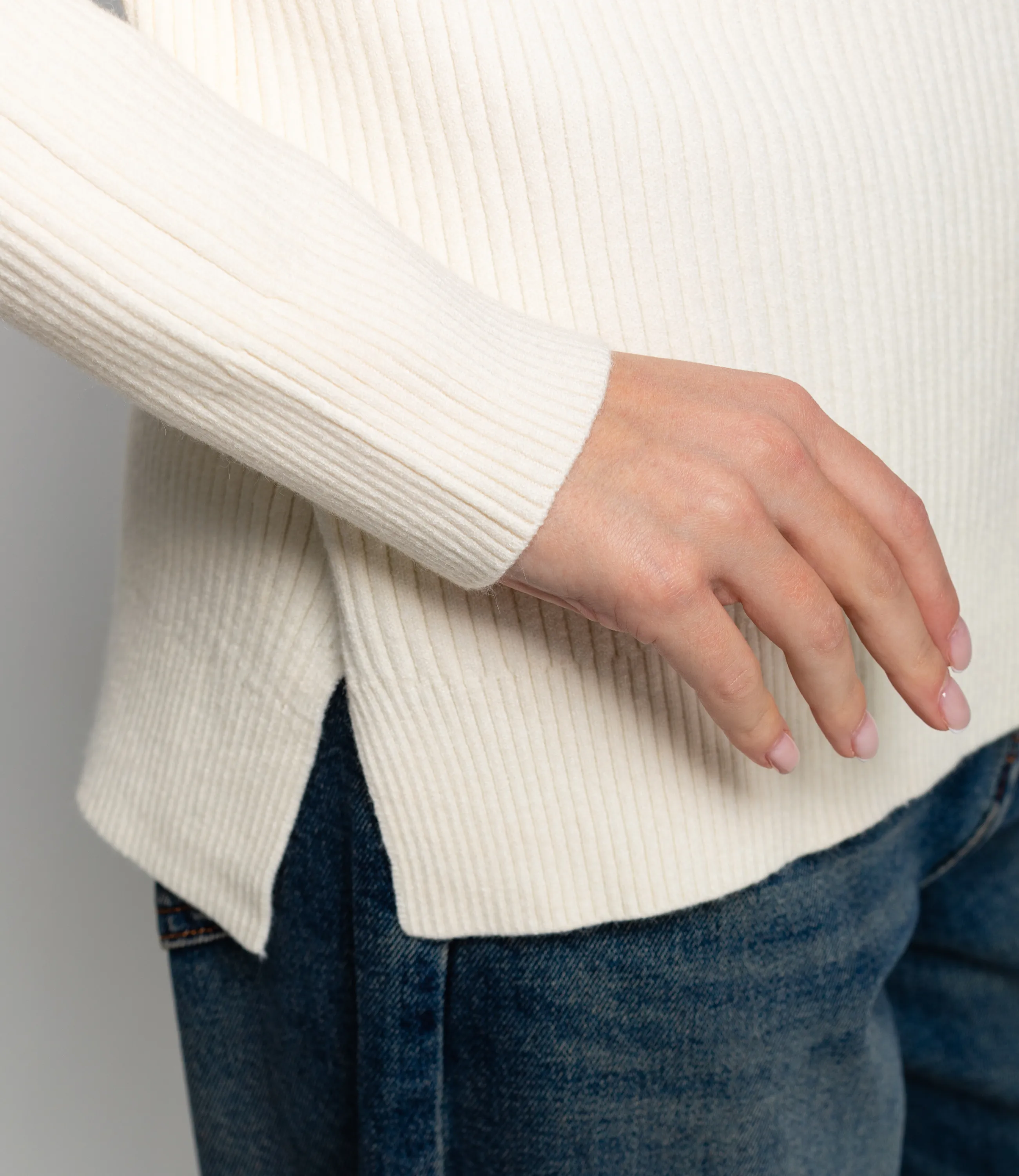 Джемпер #КТ8210, кремовый - фото 5