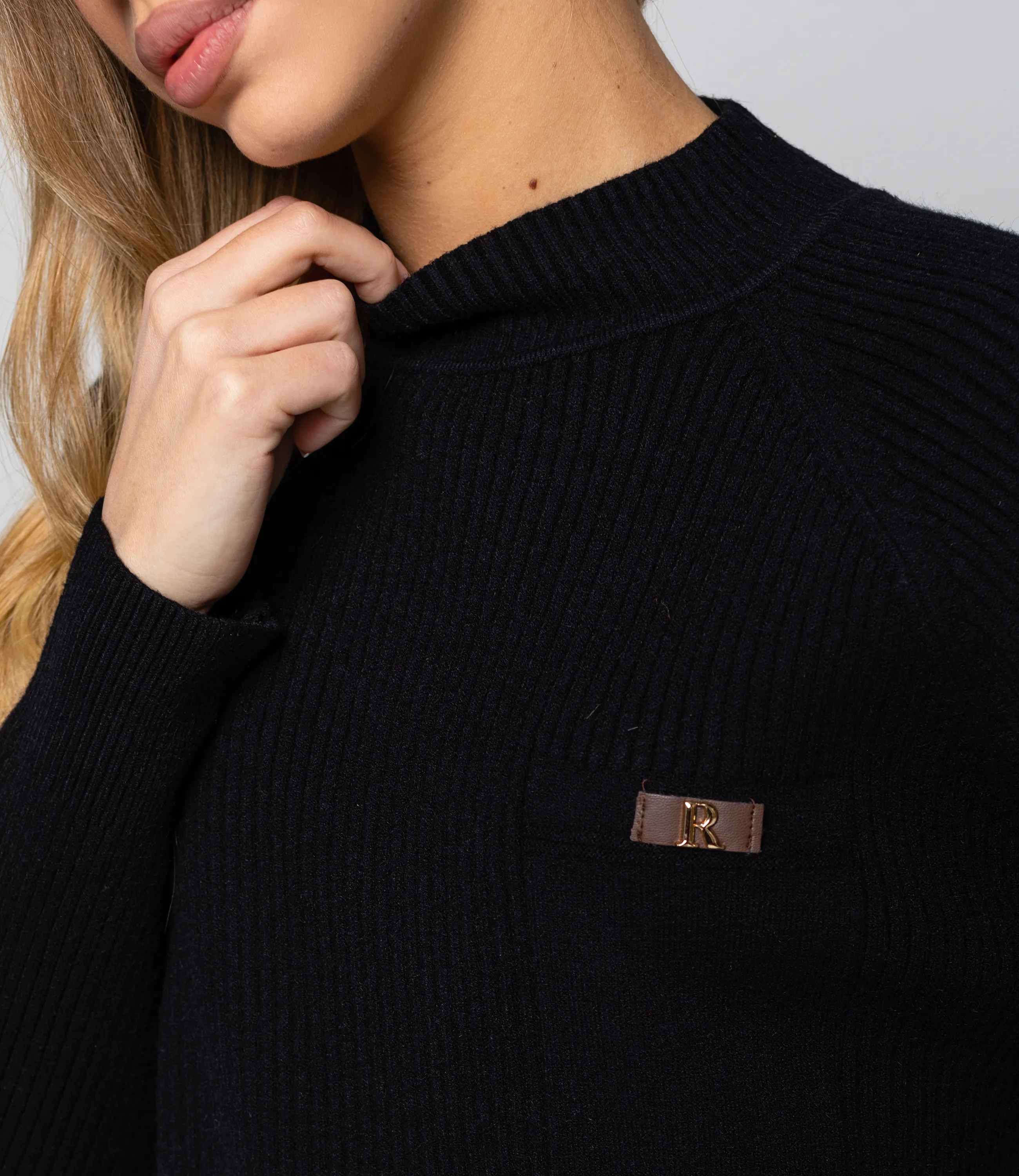 Джемпер #КТ8210, чёрный - фото 5