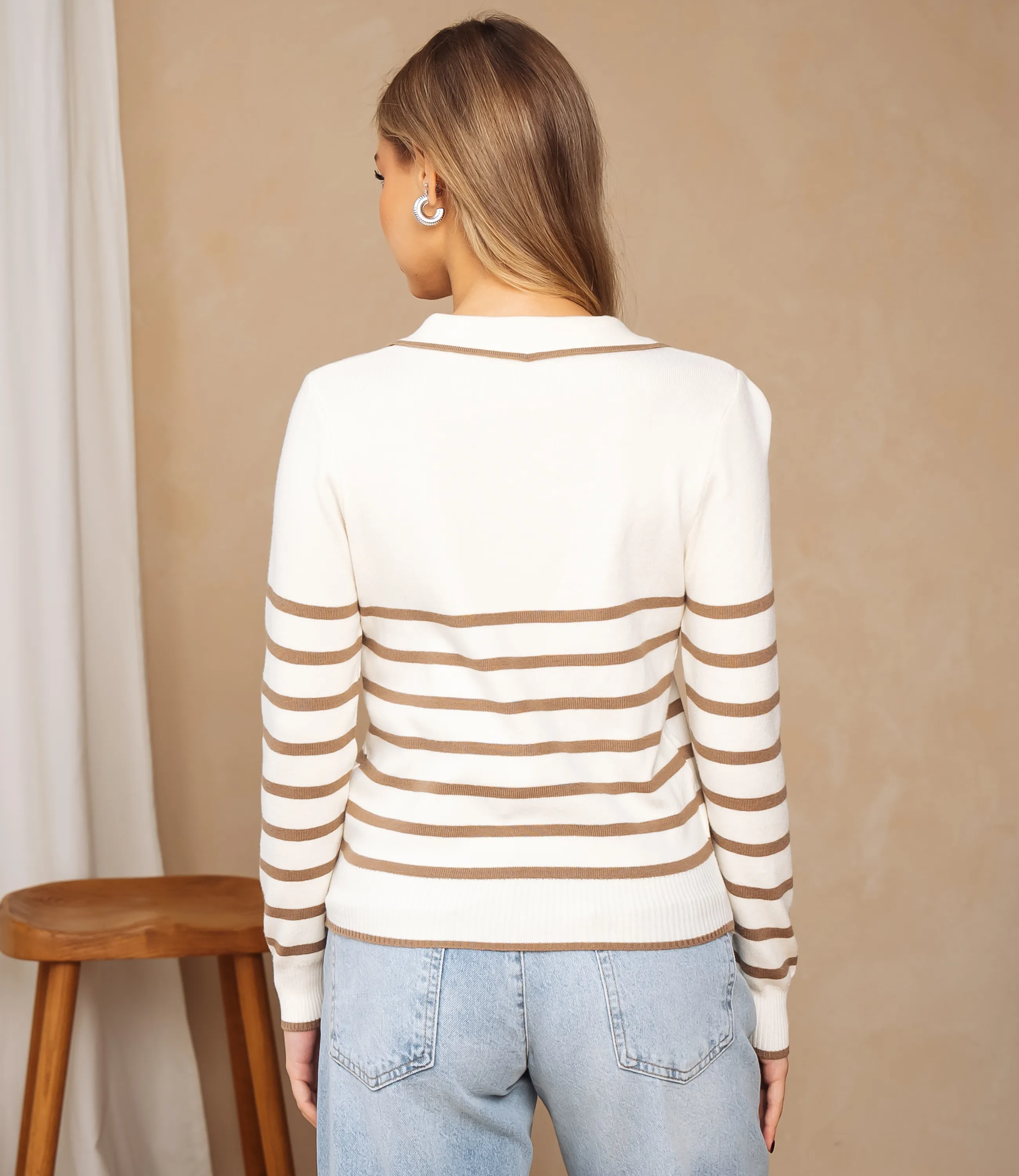 Джемпер #КТ7320 (2), капучино - фото 3