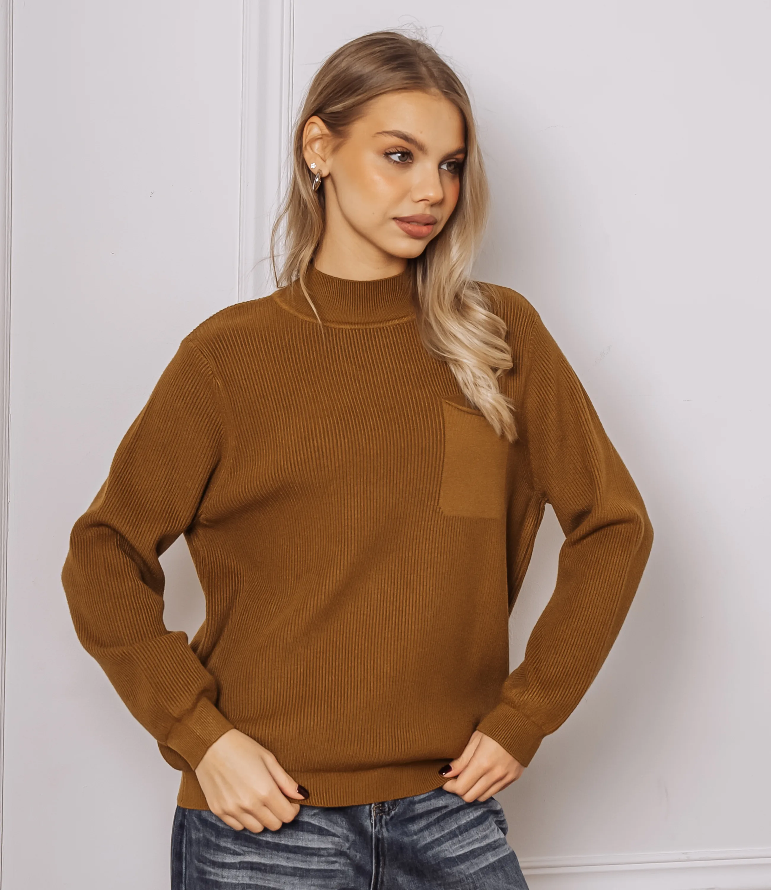 Джемпер #КТ24062, хаки - фото 2