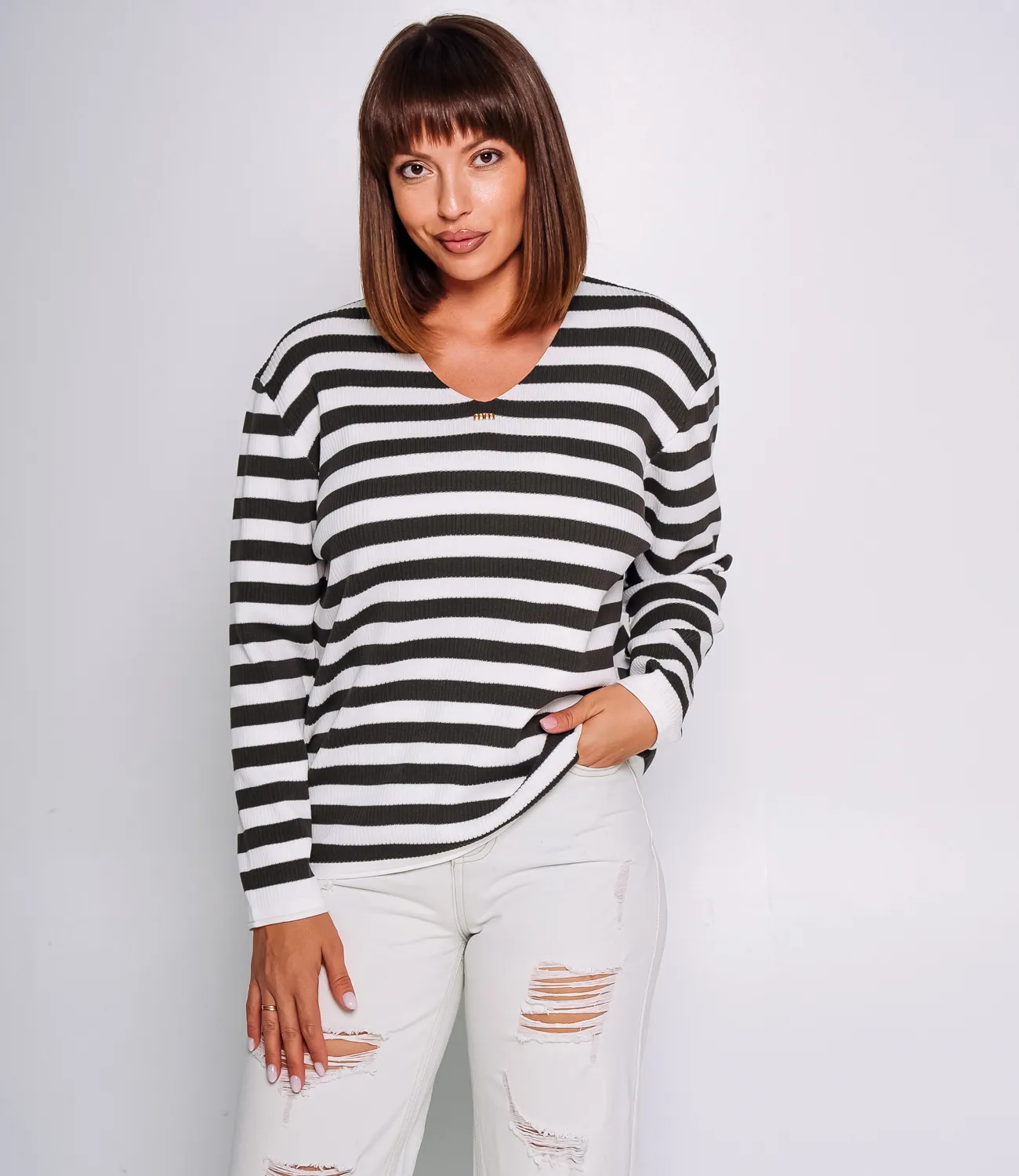 Джемпер #КТ202 (10), тёмно-зелёный - фото 1