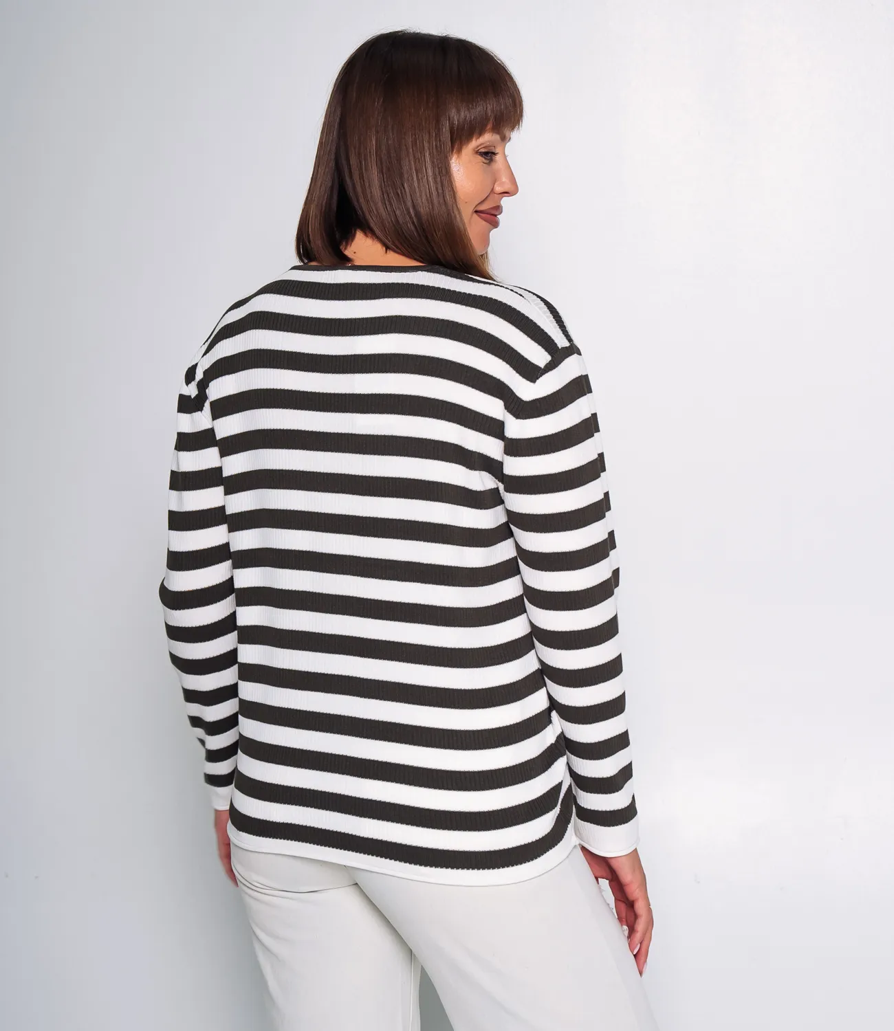 Джемпер #КТ202 (10), тёмно-зелёный - фото 3