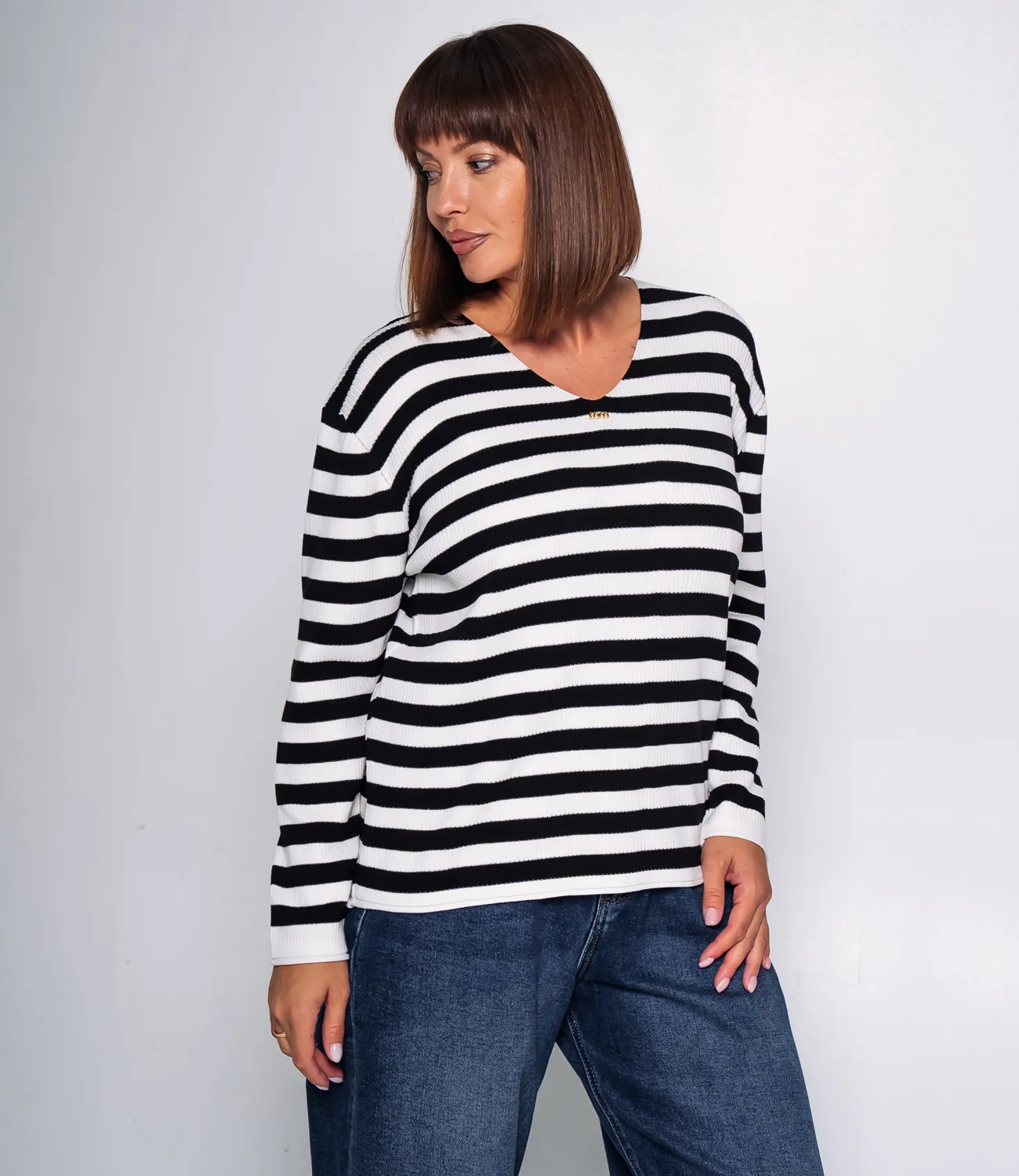 Джемпер #КТ202 (10), чёрный - фото 2