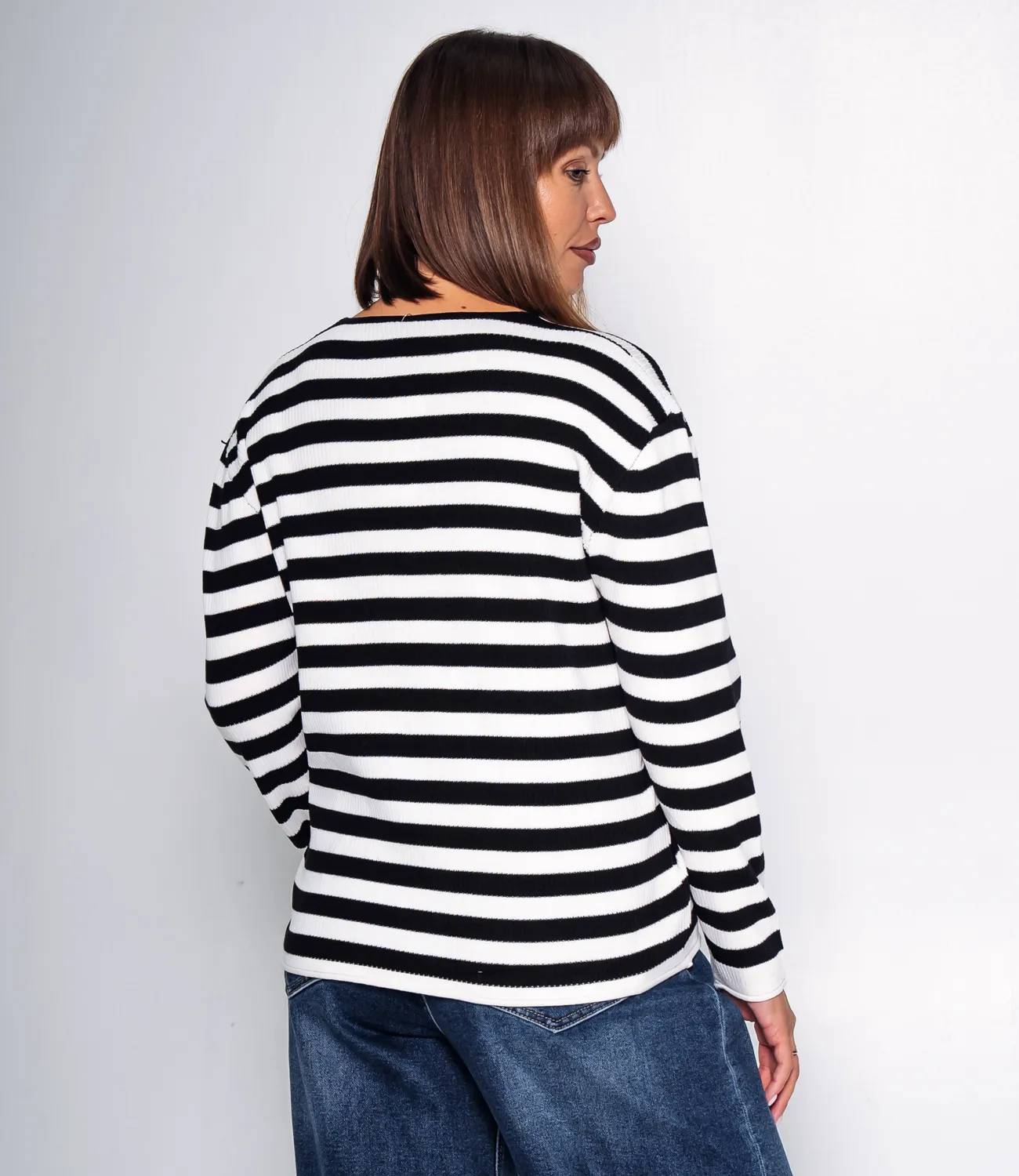 Джемпер #КТ202 (10), чёрный - фото 3