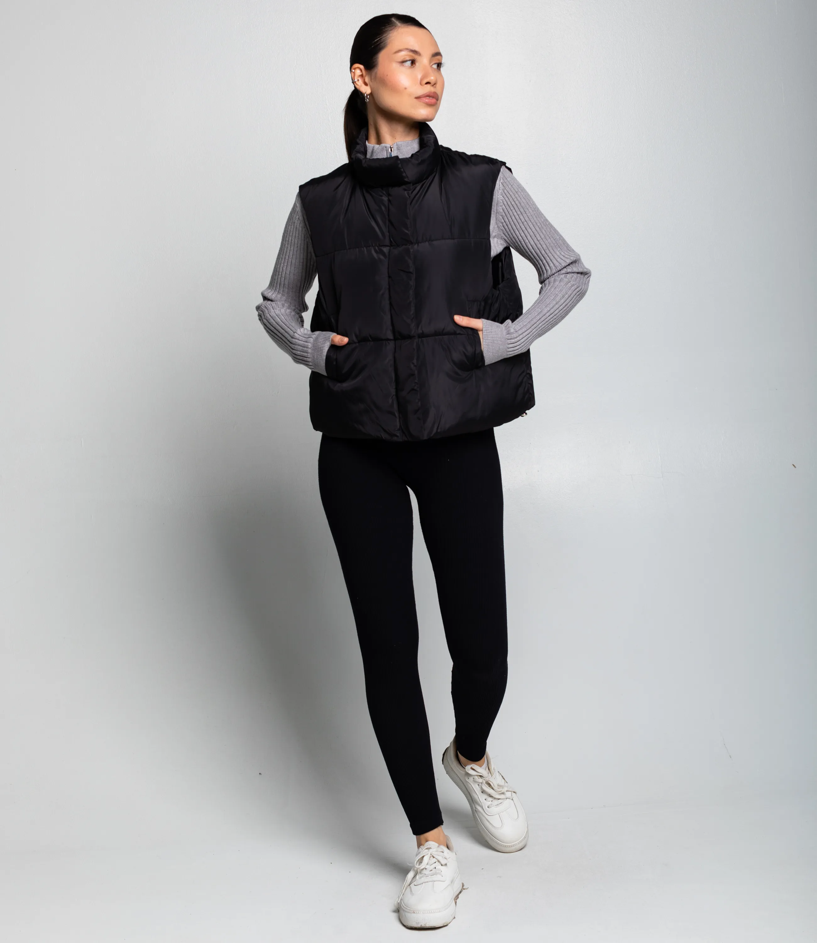 Жилет #КТ823 (3), чёрный - фото 4