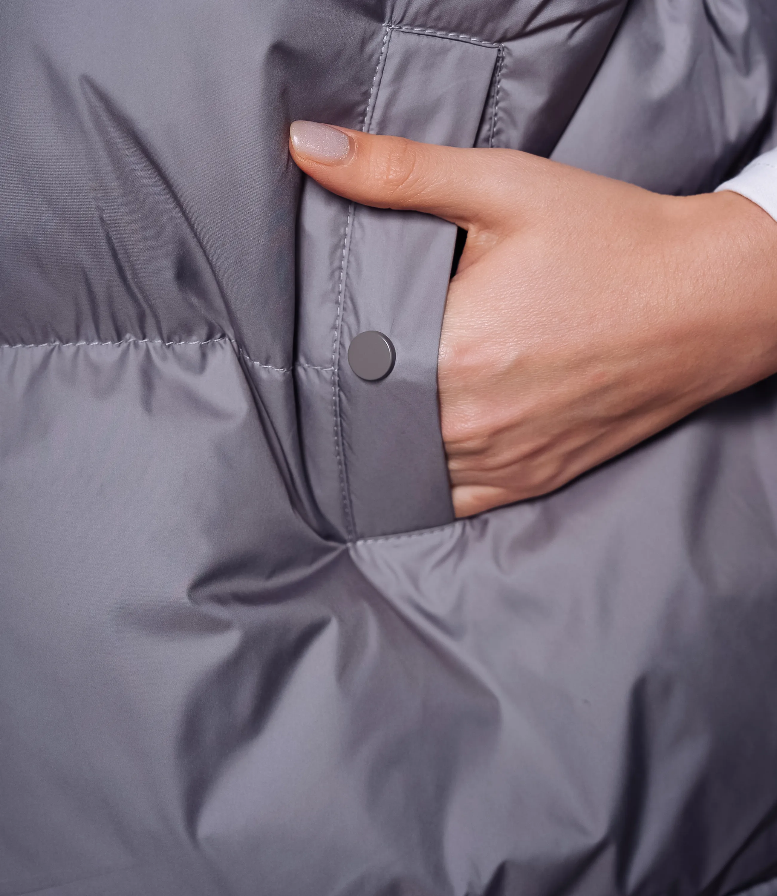 Жилет #КТ6997, серый - фото 5