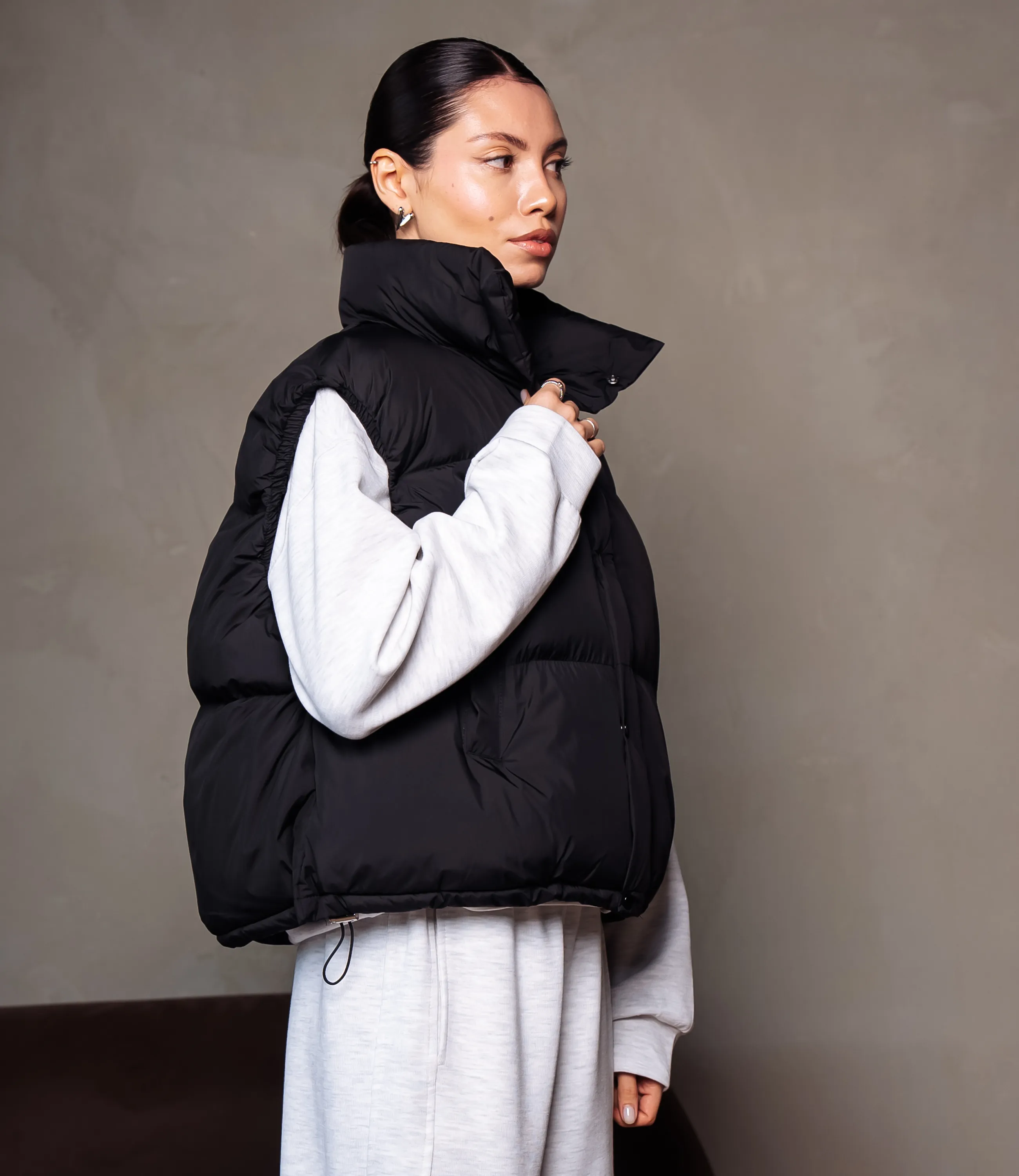 Жилет #КТ6997, чёрный - фото 2