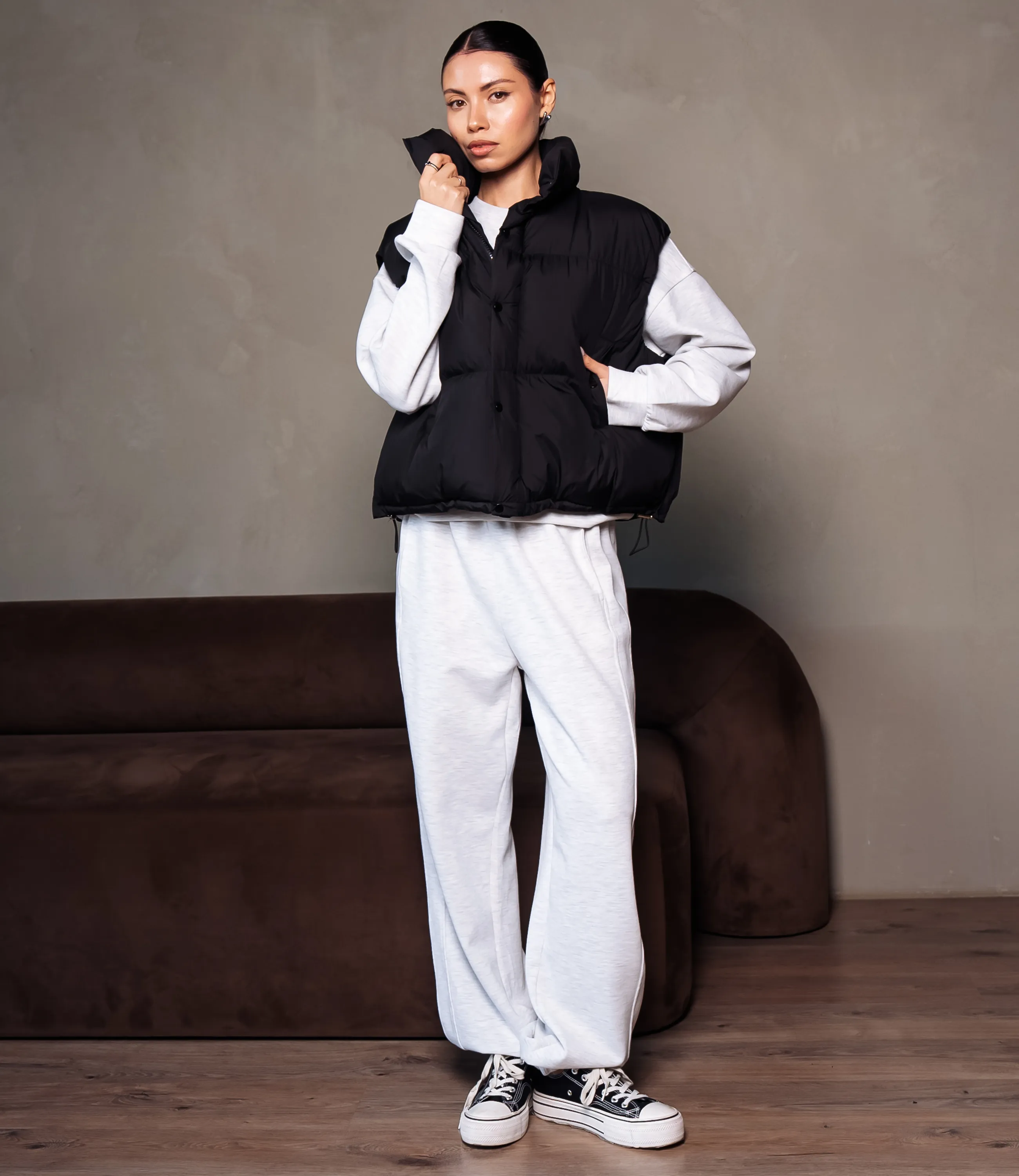 Жилет #КТ6997, чёрный - фото 4